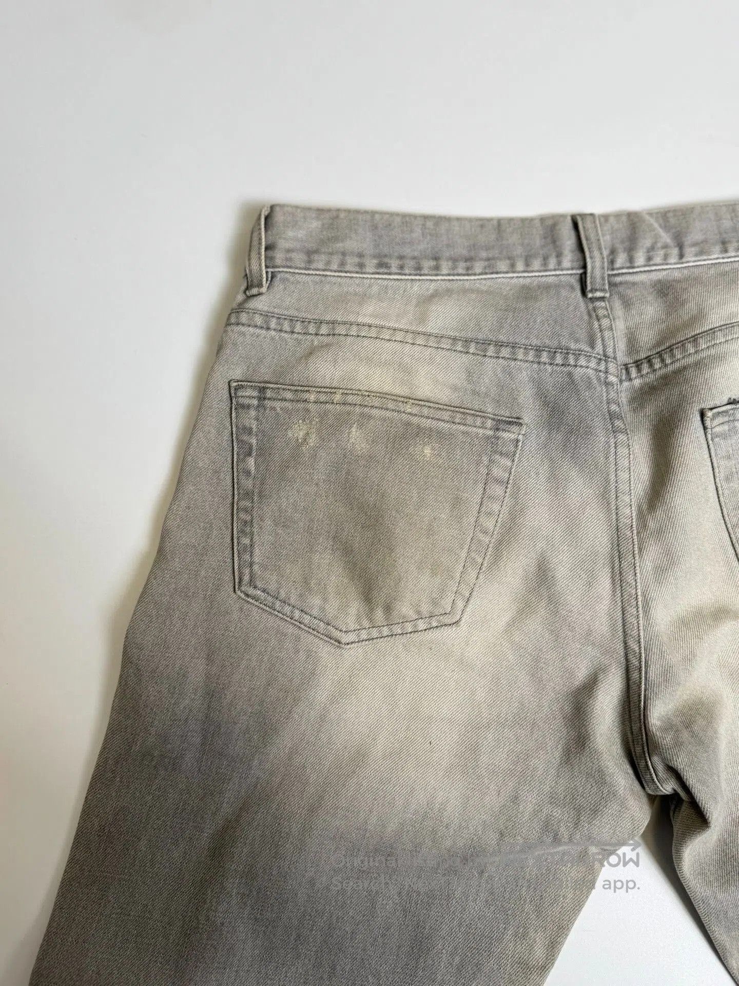 Helmut Lang Helmut Lang 2004 Embroidered Denim Pants. Size US 33 - 5 Thumbnail