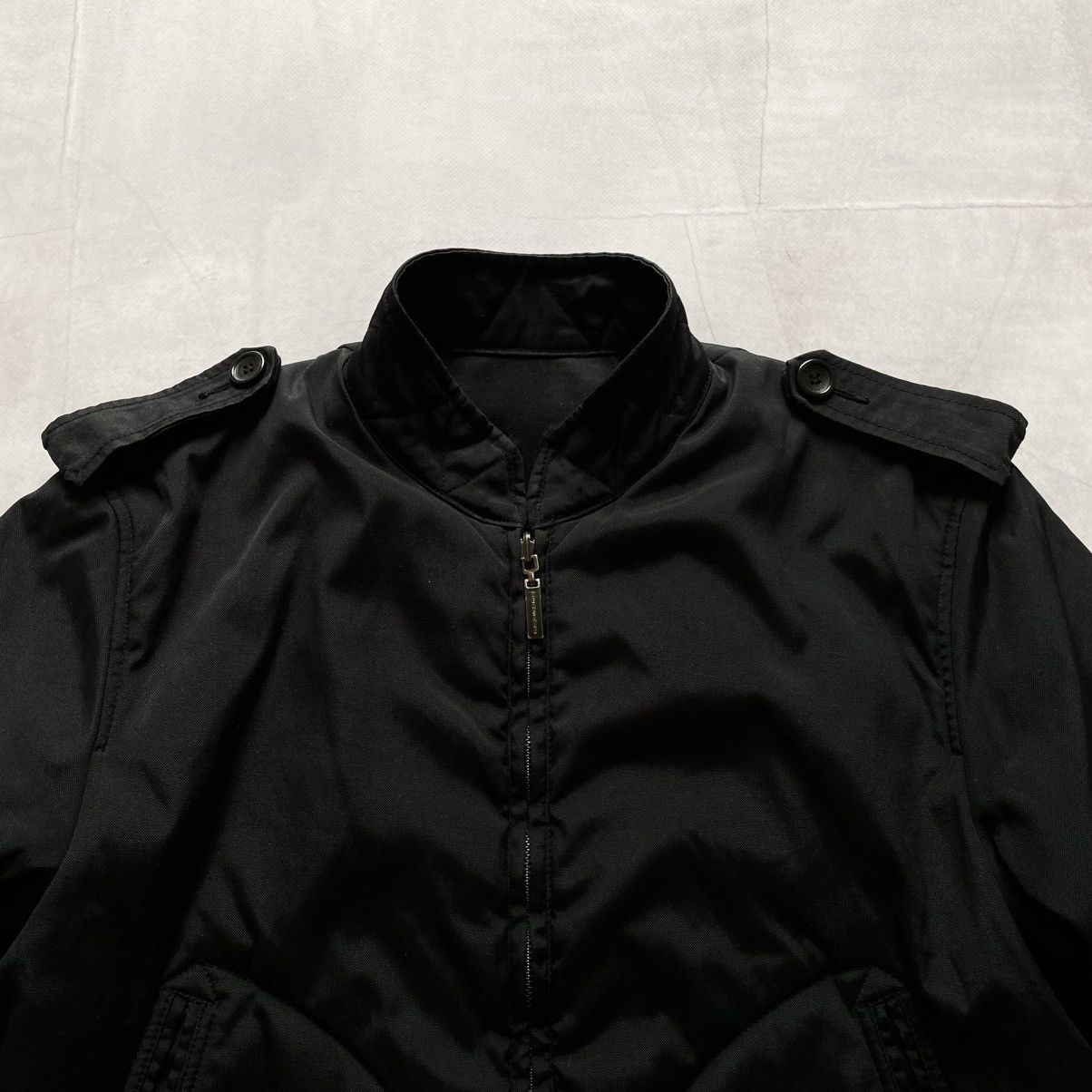 Versace Vintage Versace Collection Reversible Black Bomber Jacket Size US S / EU 44-46 / 1 - 4 Thumbnail