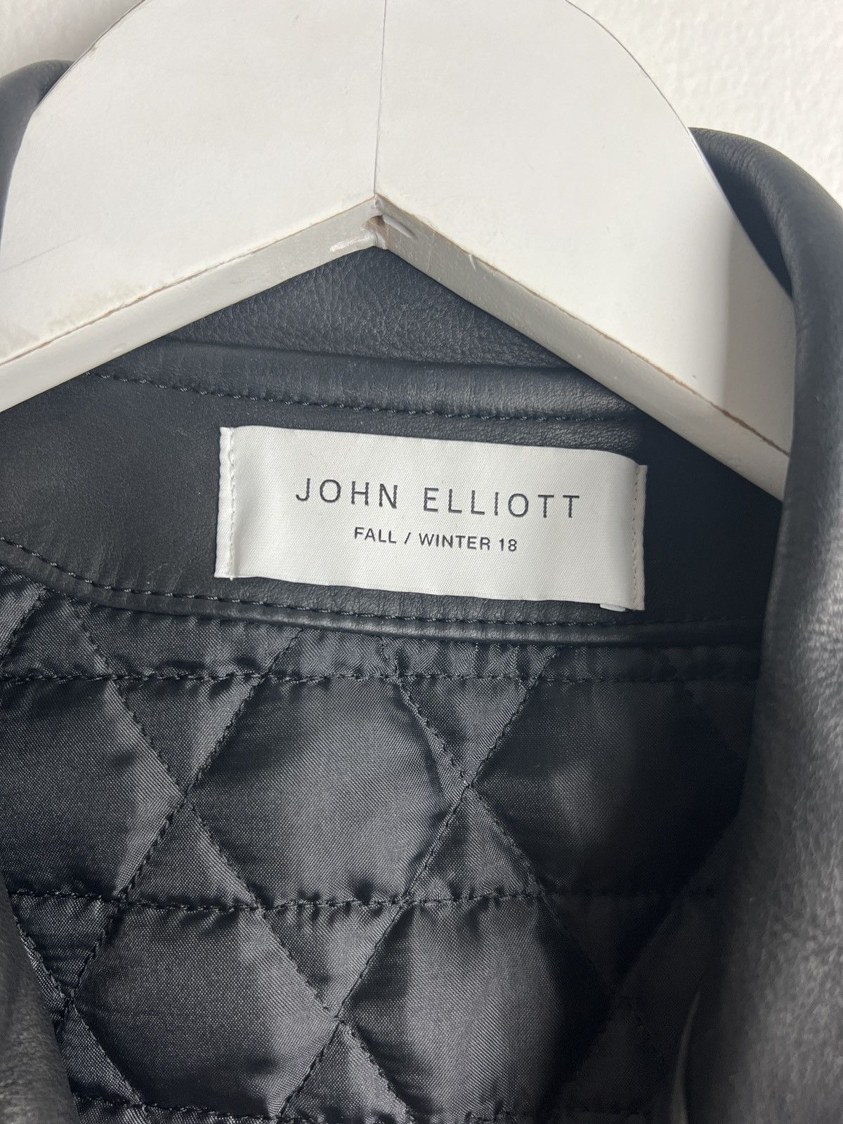 Blackmeans × John Elliott Leather Biker Perfecto Jacket Size US M / EU 48-50 / 2 - 9 Thumbnail