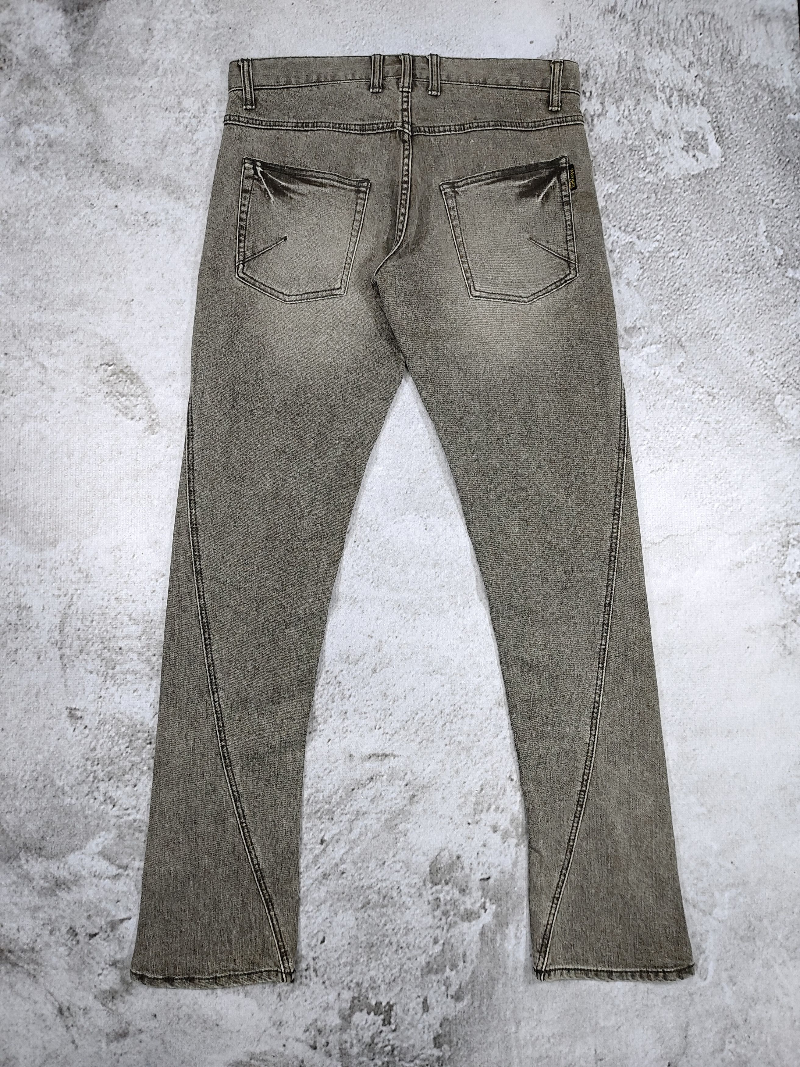 Morgan Homme Morgan Homme 10th Anniversary Archive Rock Slim Skinny Jeans Size US 34 / EU 50 - 4 Thumbnail