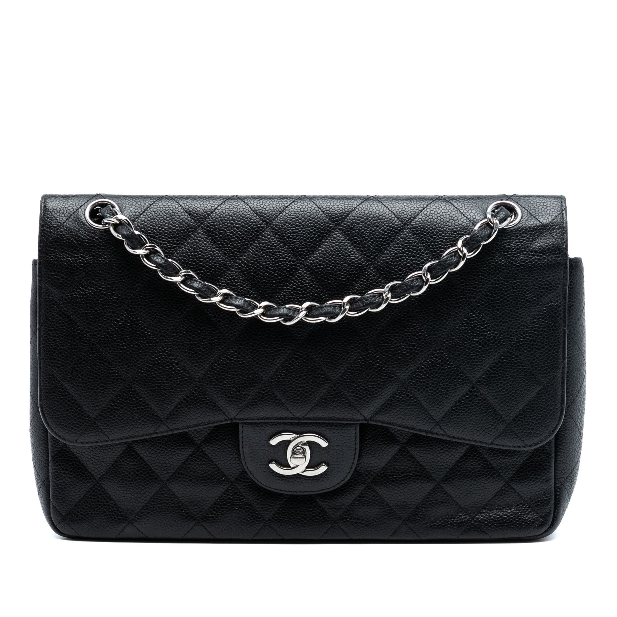 Chanel Chanel Jumbo Classic Caviar Double Flap Size ONE SIZE - 1 Thumbnail