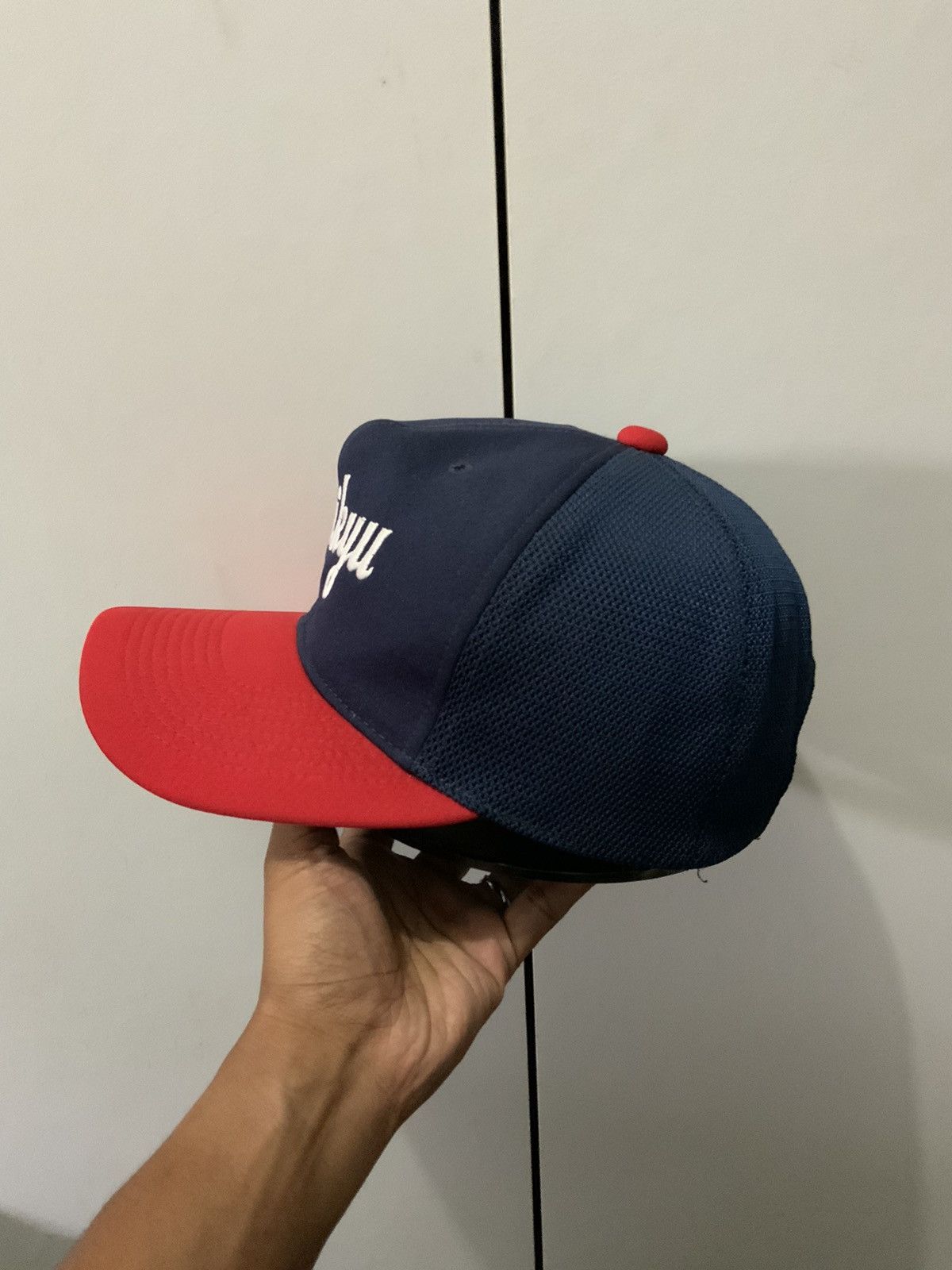 Japanese Brand Keikyu spellout indigo Japan Trucker Hat Size ONE SIZE - 2 Thumbnail