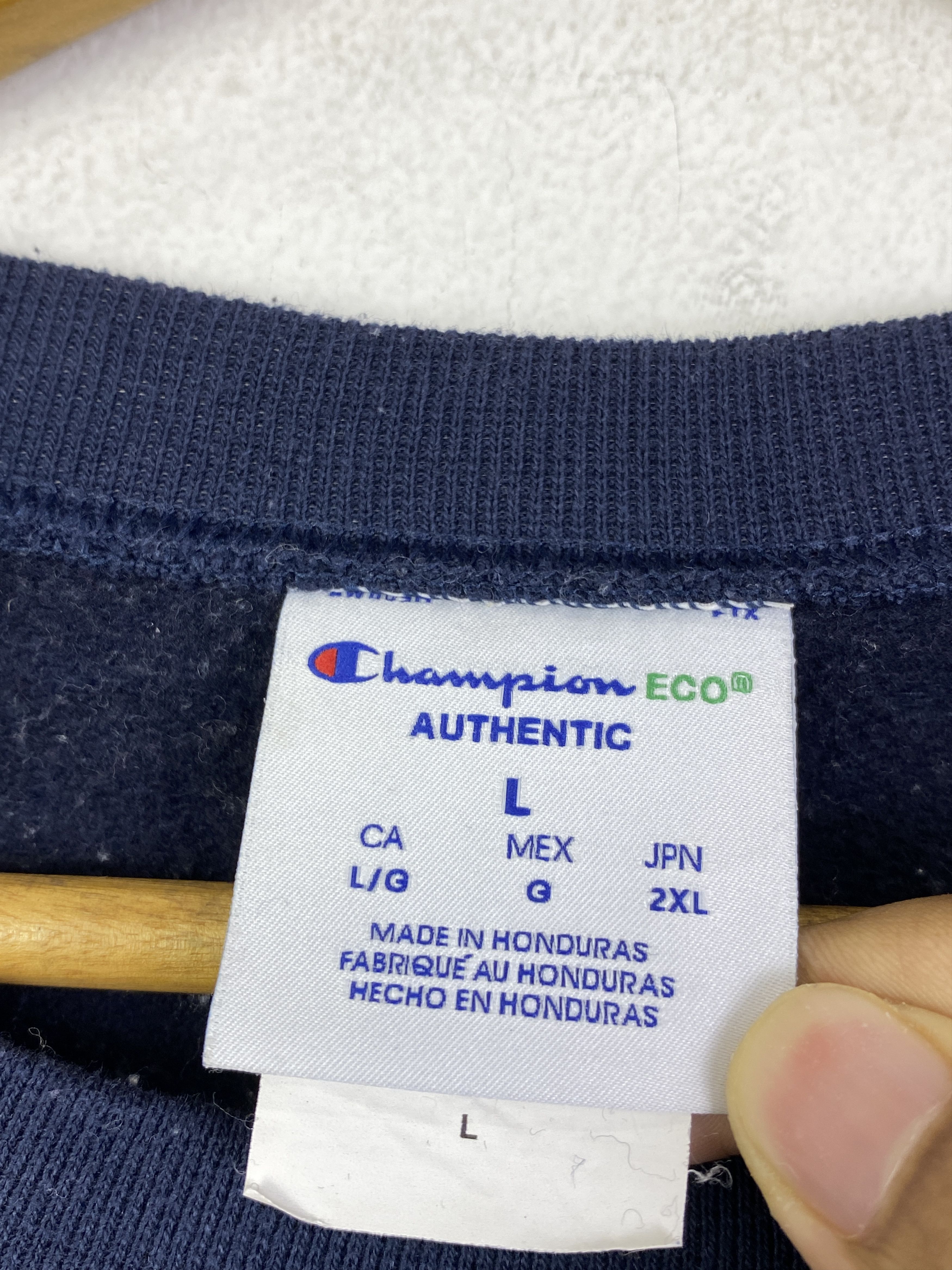 Champion Vintage Champion Plain Pullover Sweatshirt SH0262 Size US L / EU 52-54 / 3 - 8 Thumbnail