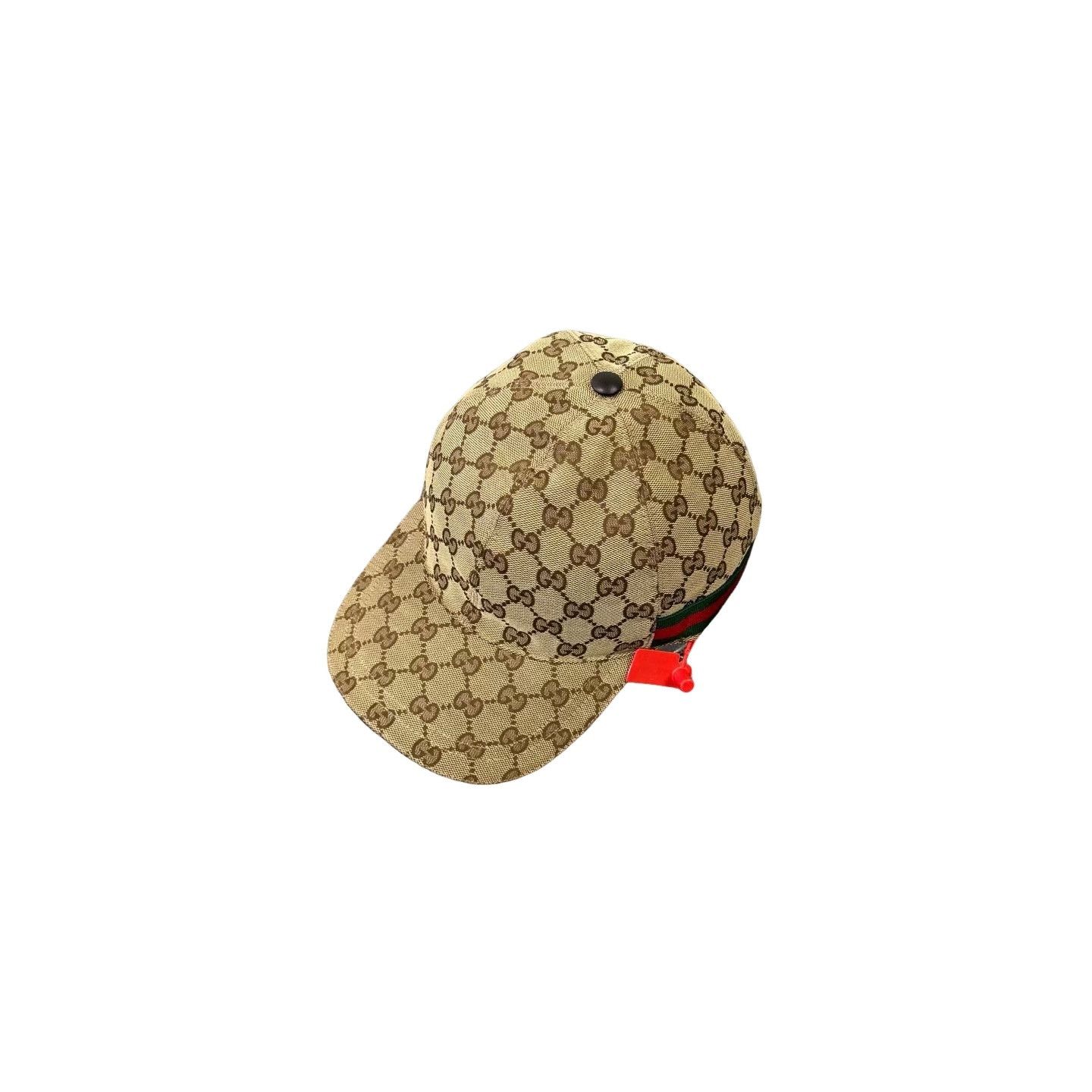 Gucci Gucci GG Supreme Monogram Canvas Baseball Cap ONE SIZE Size ONE SIZE - 1 Thumbnail