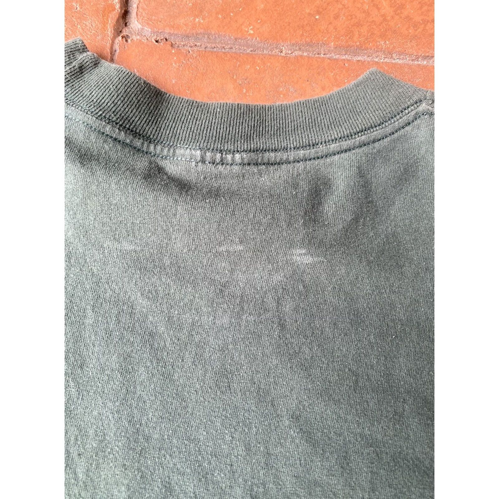 Champion VINTAGE Champion Miami Hurricanes Football T-Shirt XL Green Crew Neck Short Sleeve Men 90s Logo Double-Sided Size US XL / EU 56 / 4 - 7 Thumbnail