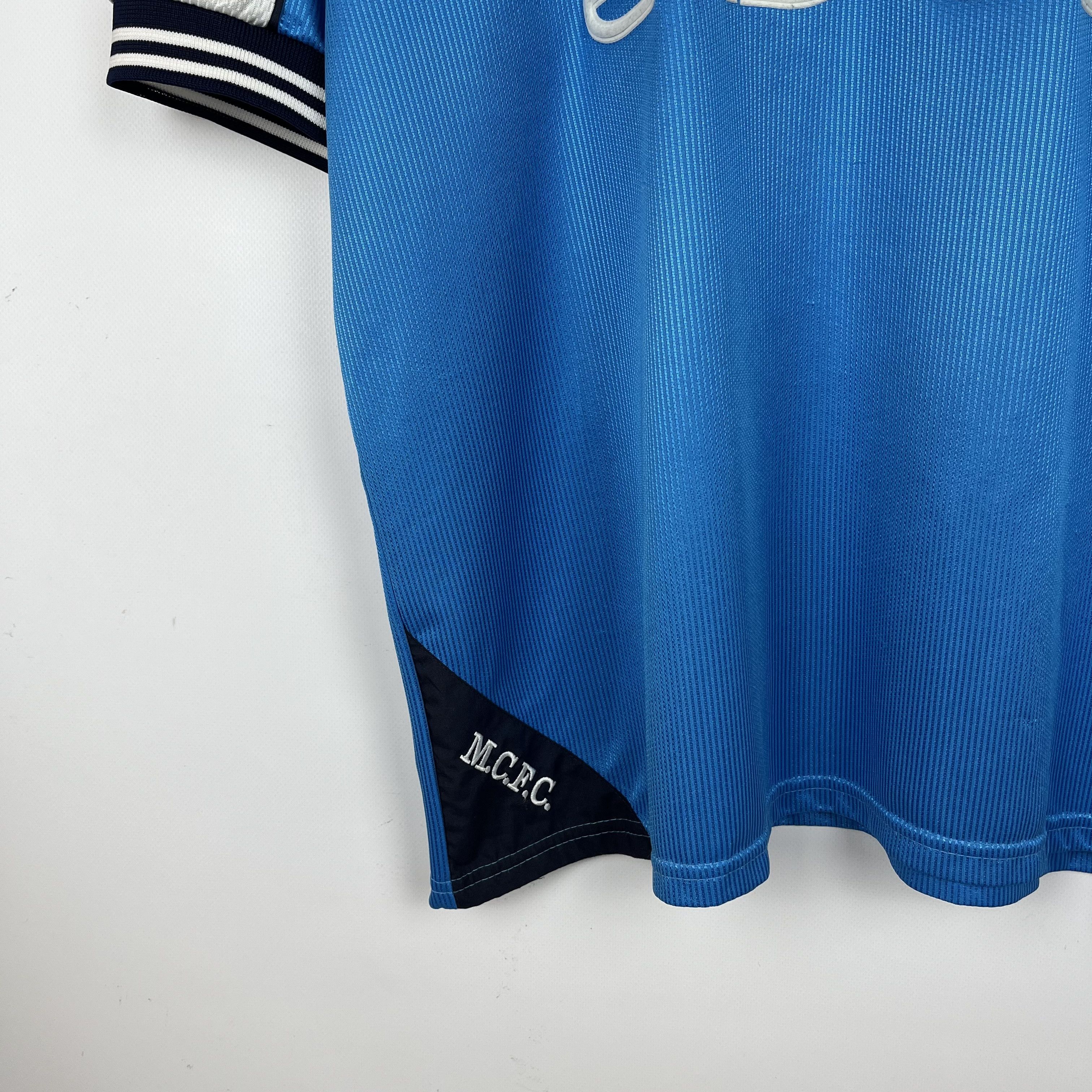 Le Coq Sportif Vintage Manchester City Le Coq Sportif Home Jersey 1999/2001 Size US XL / EU 56 / 4 - 4 Thumbnail