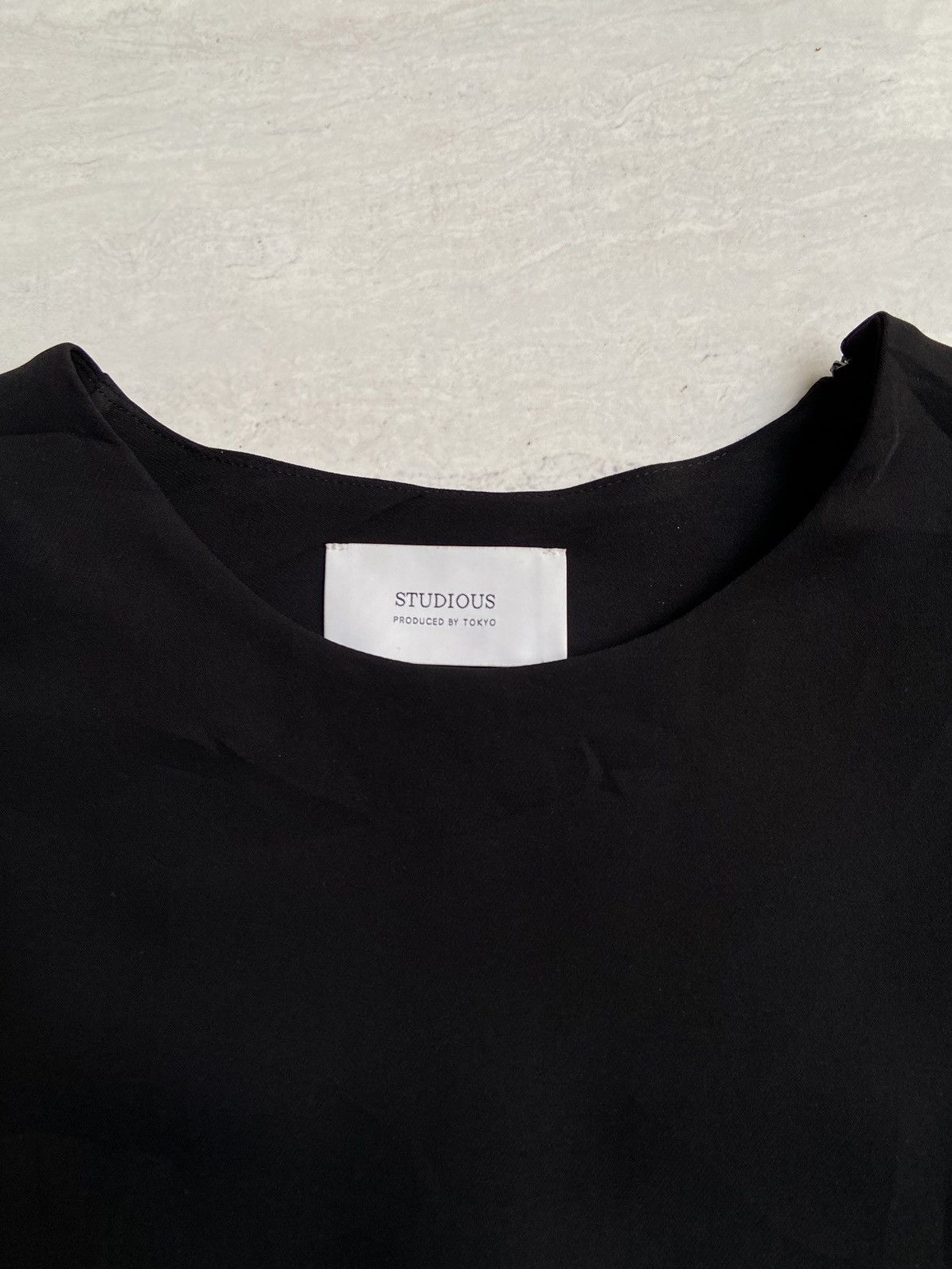 Japanese Brand × STUDIOUS STUDIOUS By Tokyo Black T-shirt Size US L / EU 52-54 / 3 - 5 Thumbnail