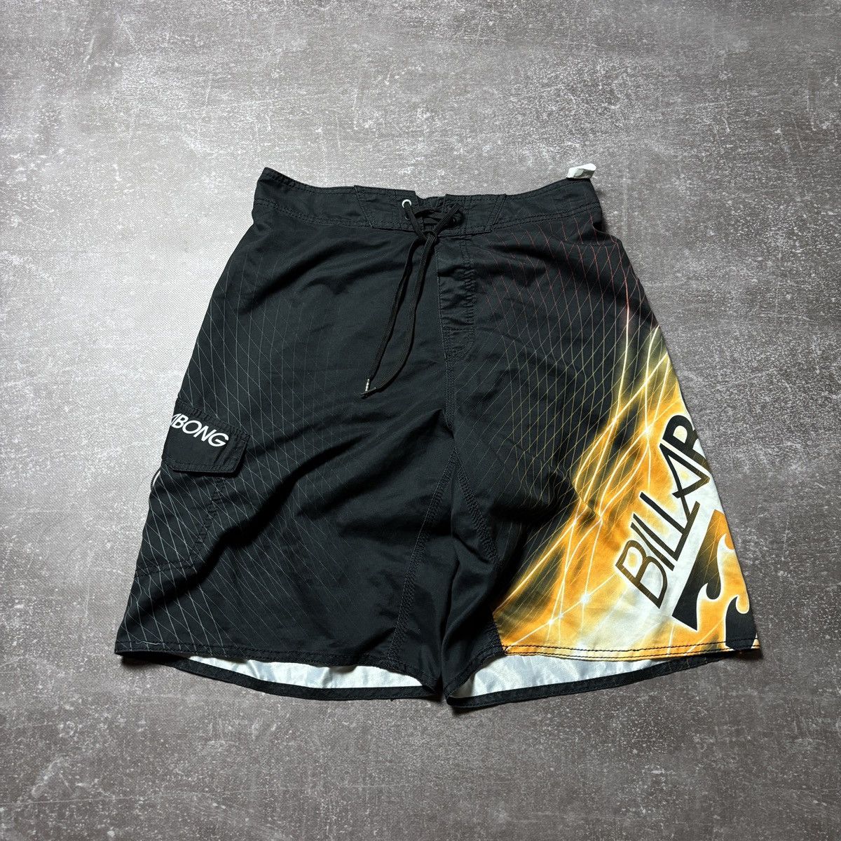 Billabong vintage billabong shorts surf style 90s black Size US 31 - 1 Thumbnail