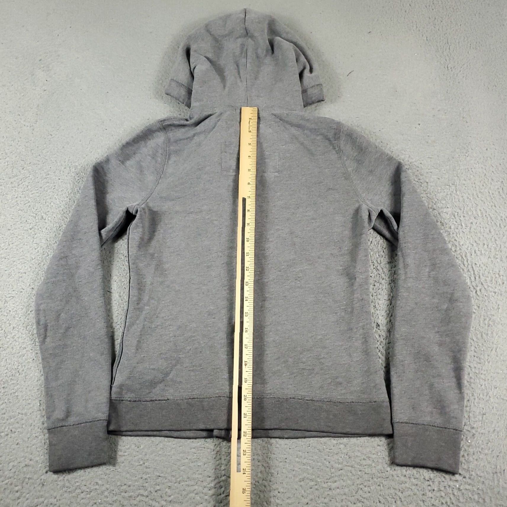 Abercrombie & Fitch VINTAGE Abercrombie & Fitch Womens Sweater Full Zip Hoodie Casual Medium Gray Knit Modern Ladies Size M / US 6-8 / IT 42-44 - 6 Thumbnail