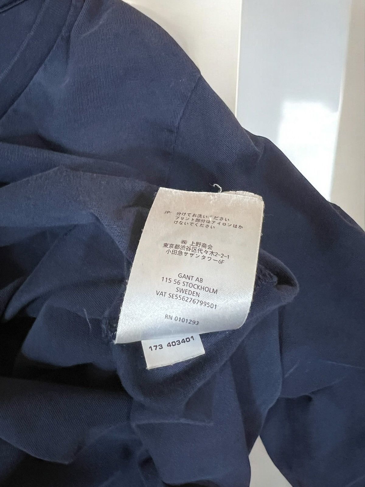 Gant GANT Navy longsleeve blouse size S Size S / US 4 / IT 40 - 7 Thumbnail
