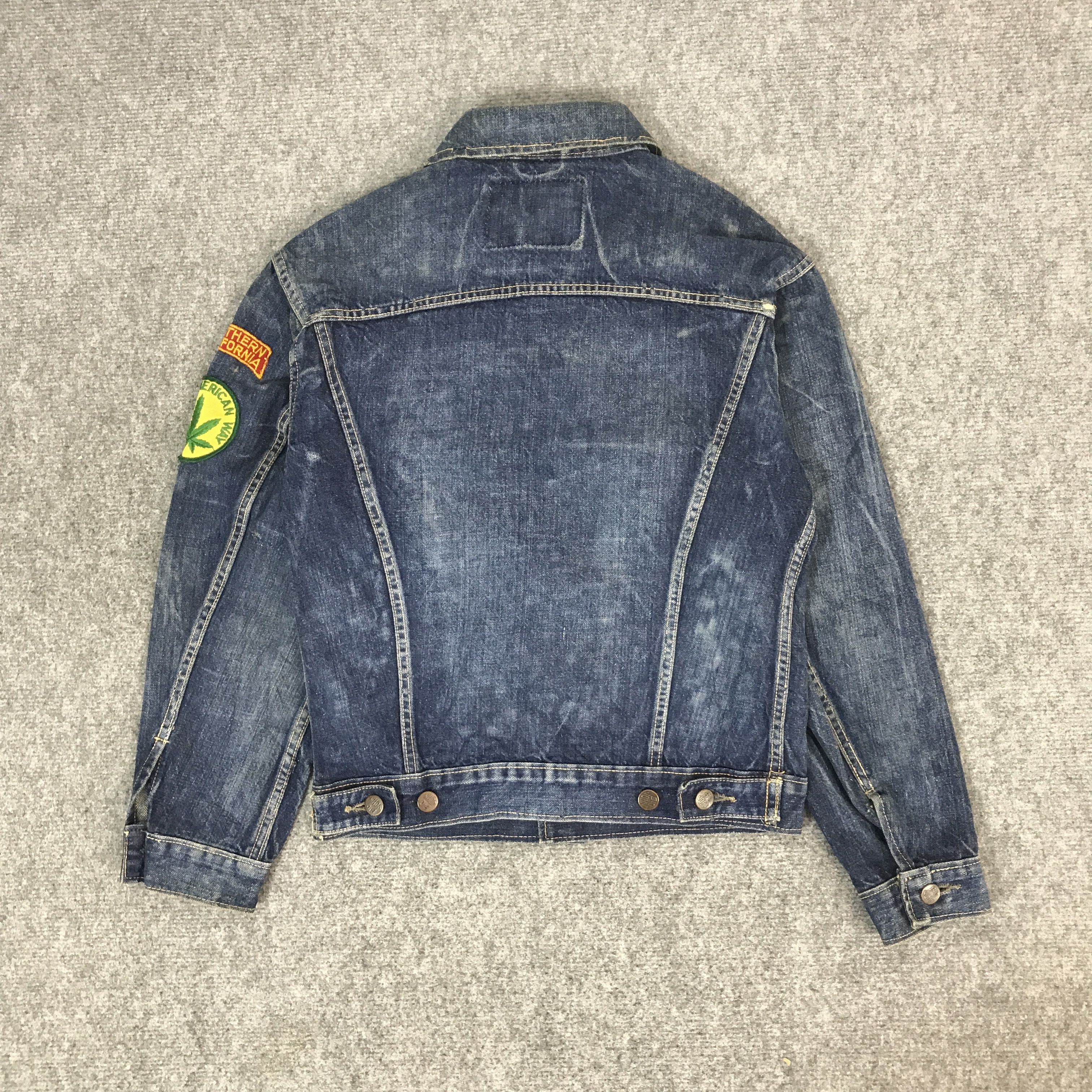 Big John BIG JOHN SOUTHERN CALIFORNIA DENIM TRACKER JACKET Size US L / EU 52-54 / 3 - 3 Thumbnail