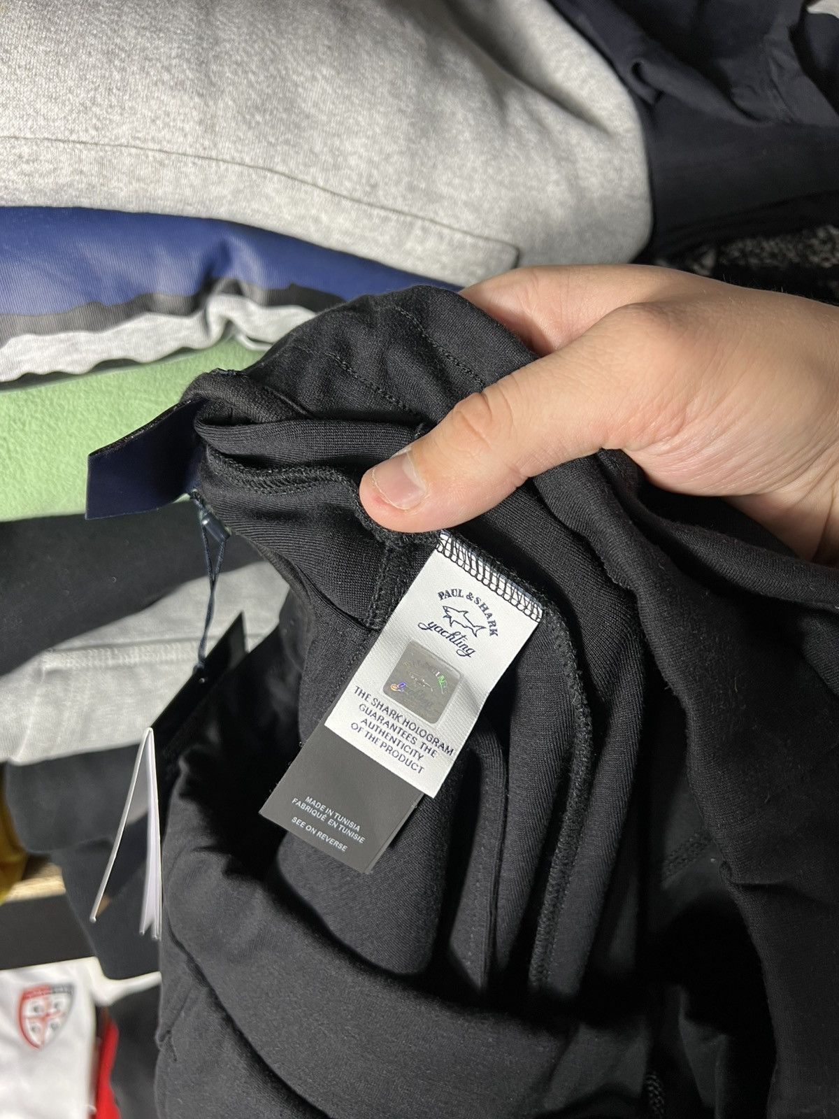 Paul & Shark 🦈 Paul & Shark Yachting Logo Sweatpants — Joggers - Black Size US 34 / EU 50 - 10 Thumbnail