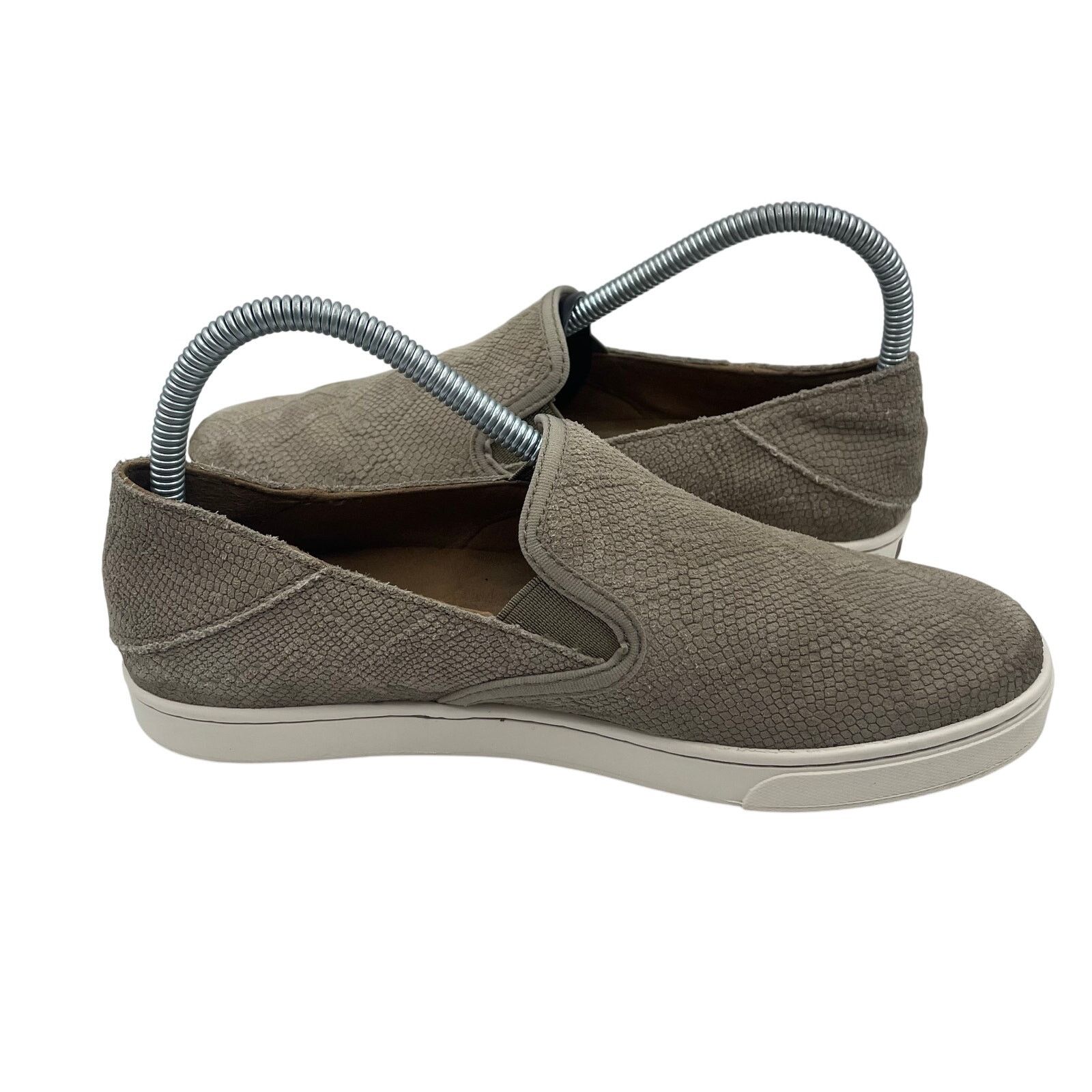 Olukai Olukai Pehuea Slip On Loafers Clay Brown Leather Womens 7.5 Size US 7.5 / IT 37.5 - 5 Thumbnail