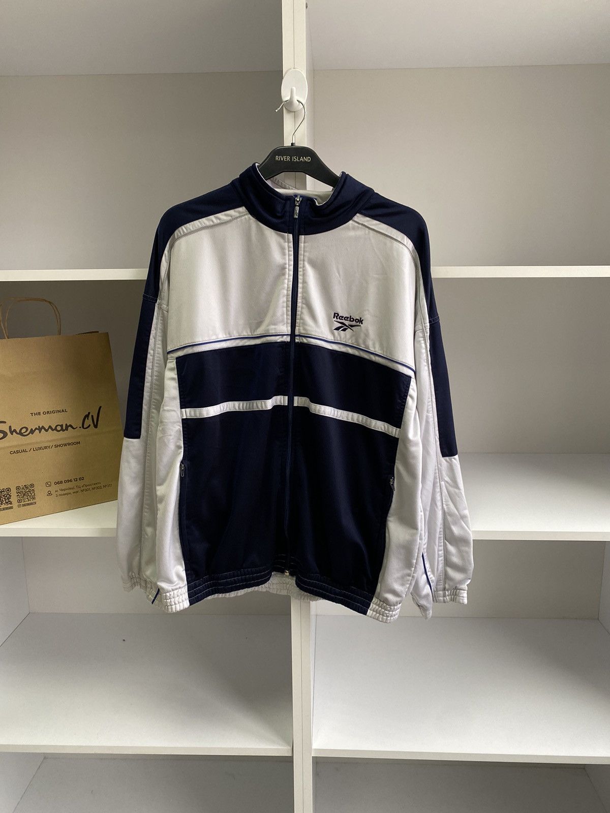 Reebok × Vintage Vintage Reebok track 90s style jacket Size US M / EU 48-50 / 2 - 3 Thumbnail