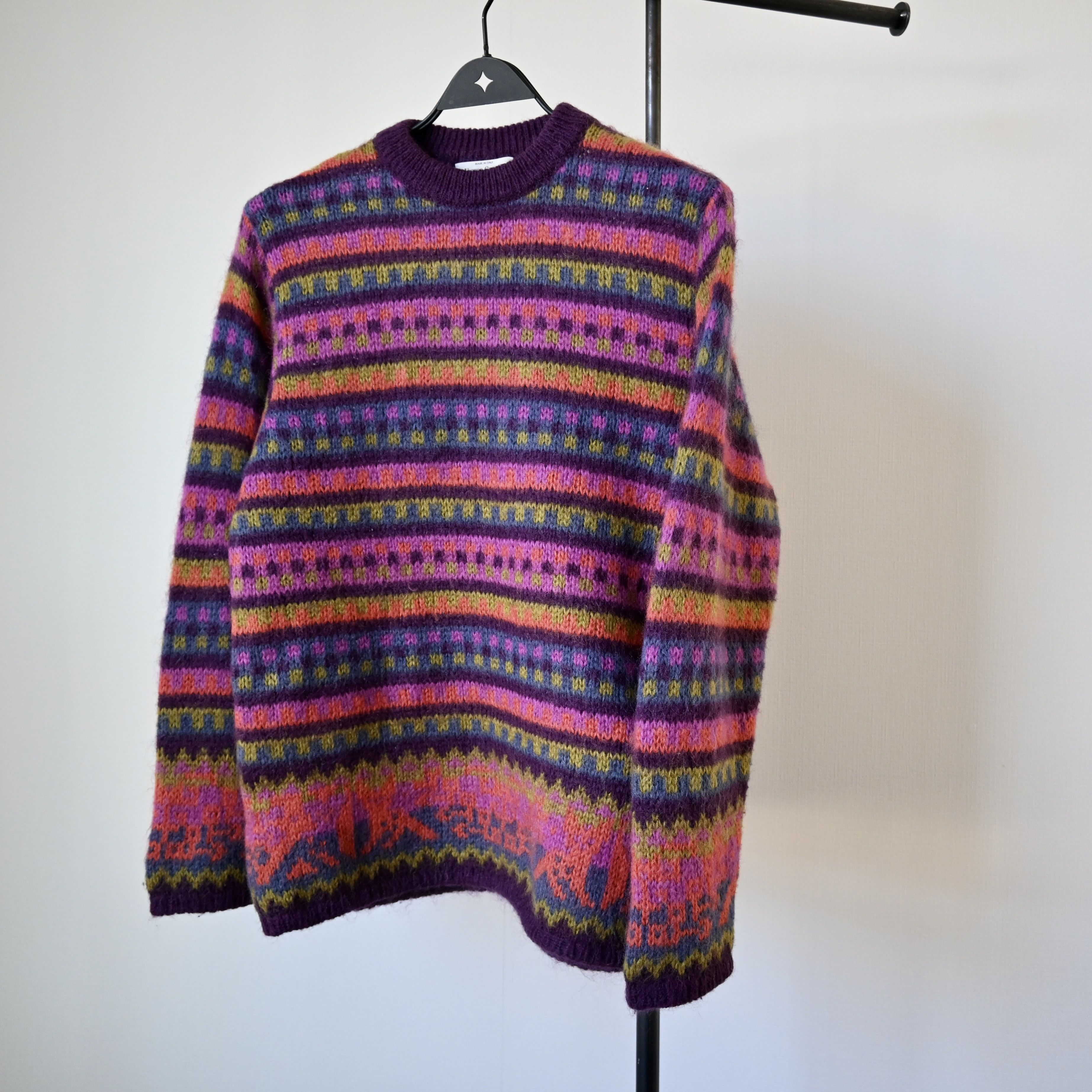 United Colors Of Benetton VTG United Colors of Benetton mohair-blend sweater, 46 Size M / US 6-8 / IT 42-44 - 18 Thumbnail