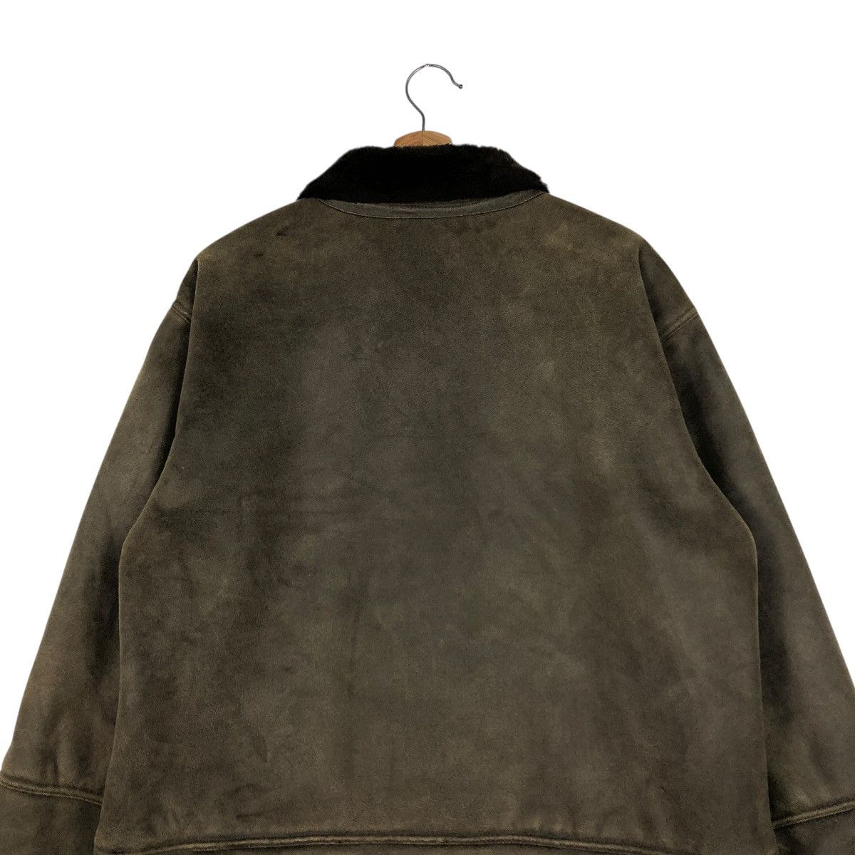 Japanese Brand 🔥VINTAGE GENUINE LEATHER JACKET MEN’S CLUB ISSEY MIYAKE Size US L / EU 52-54 / 3 - 10 Thumbnail