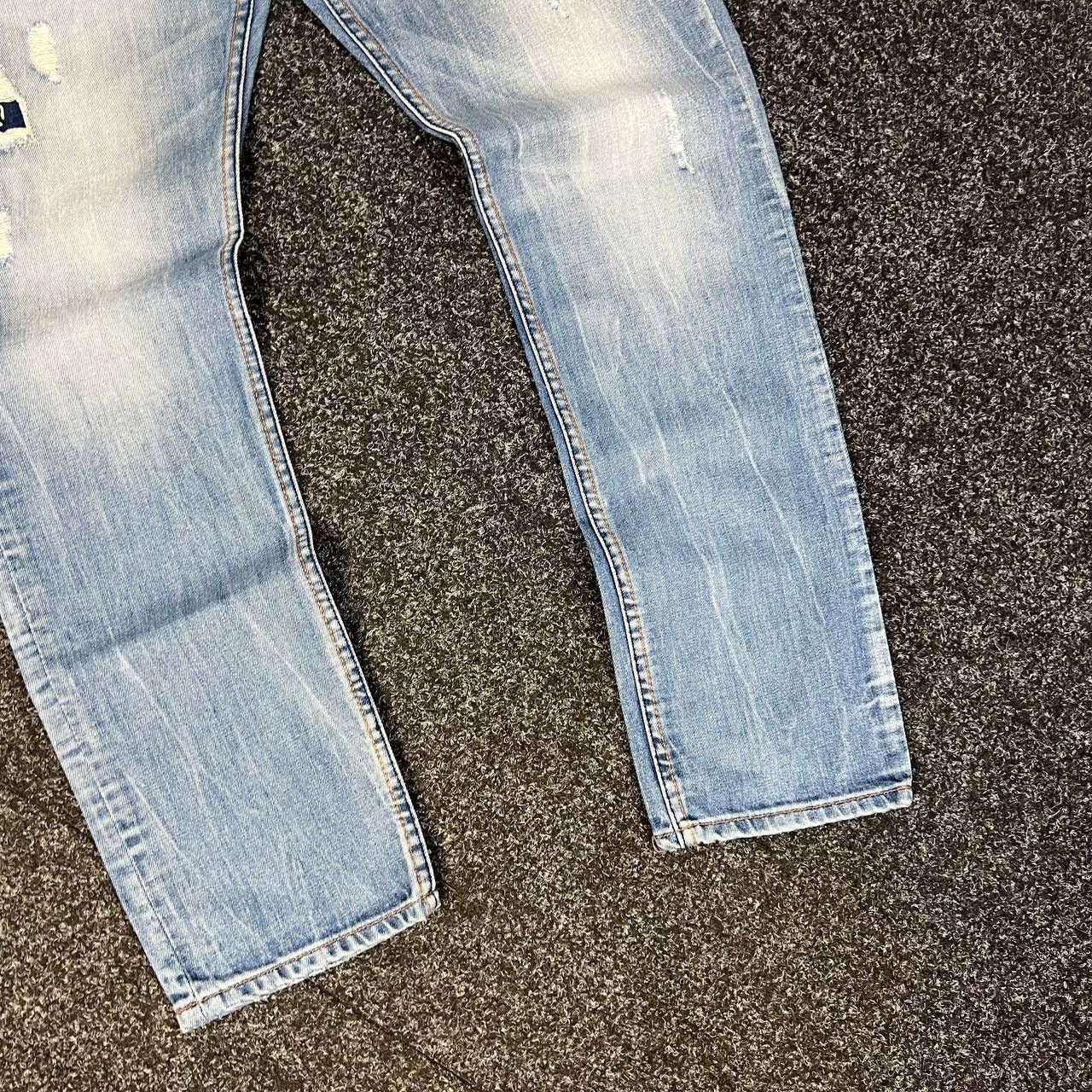 Diesel Diesel vintage distressed denim jeans pants slim luxury y2k Size US 38 / EU 54 - 4 Thumbnail