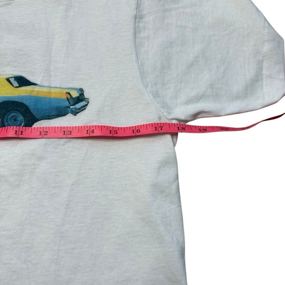 Vintage 80s Vintage Screen Stars NASCAR Monte Carlo White Graphic Ts Size US S / EU 44-46 / 1 - 4 Thumbnail