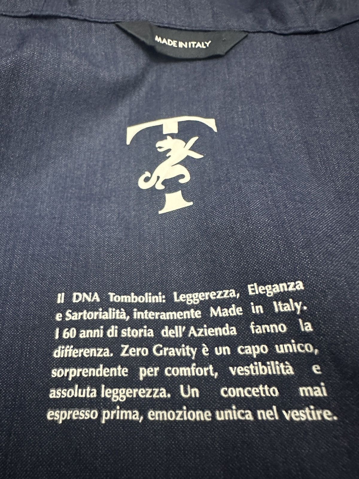 Tombolini 🔥🔥🔥Tombolini Italy Hoodie Light Zip Jacket Size US L / EU 52-54 / 3 - 9 Thumbnail