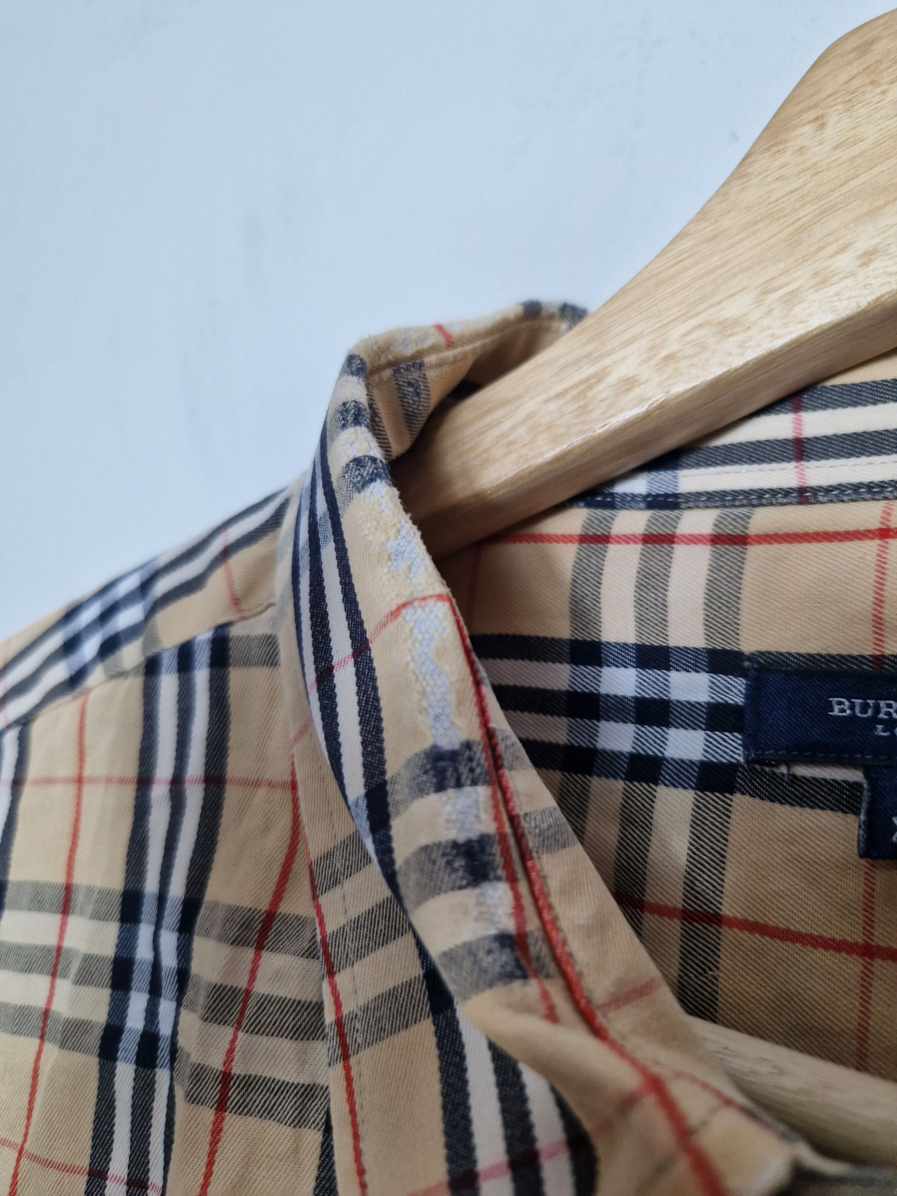 Burberry × Vintage Burberry vintage nova check shirt Size US XL / EU 56 / 4 - 7 Thumbnail