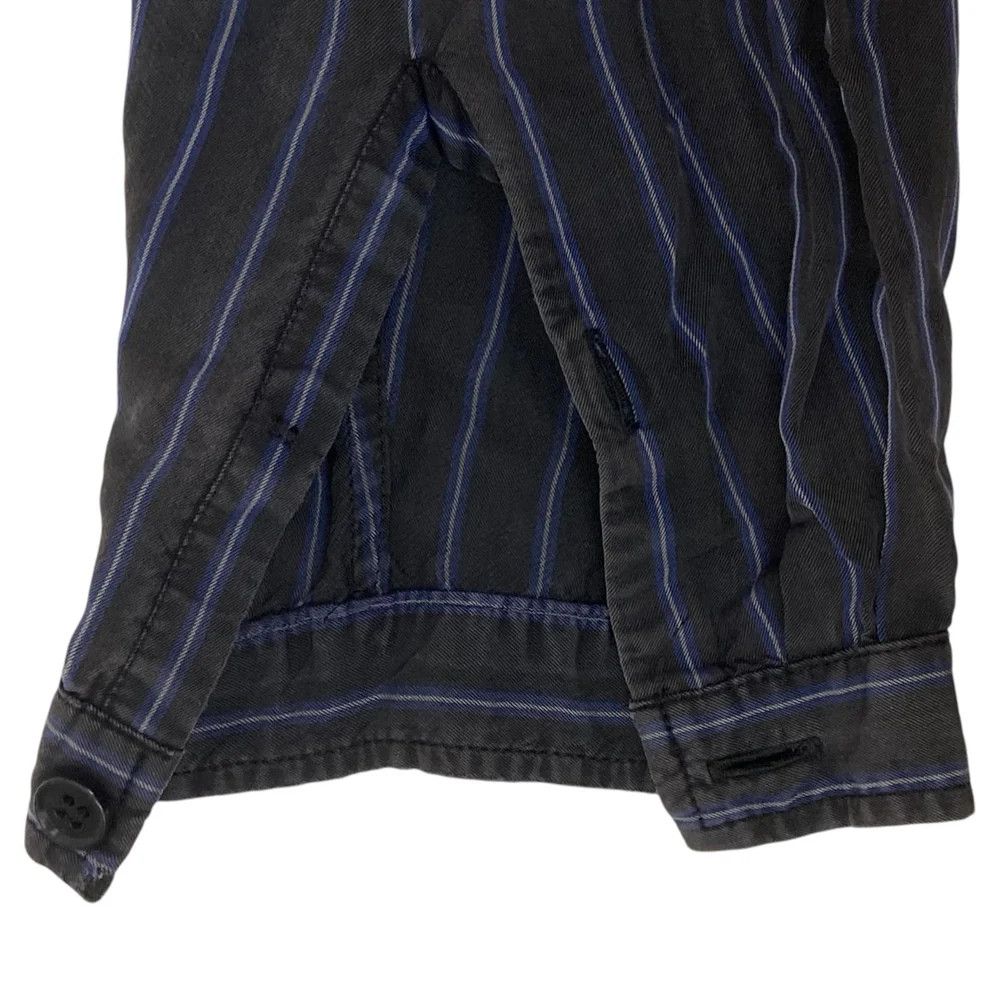 Yohji Yamamoto YOHJI YAMAMOTO 19SS Arm stripe shirt with scarf Size US L / EU 52-54 / 3 - 6 Thumbnail