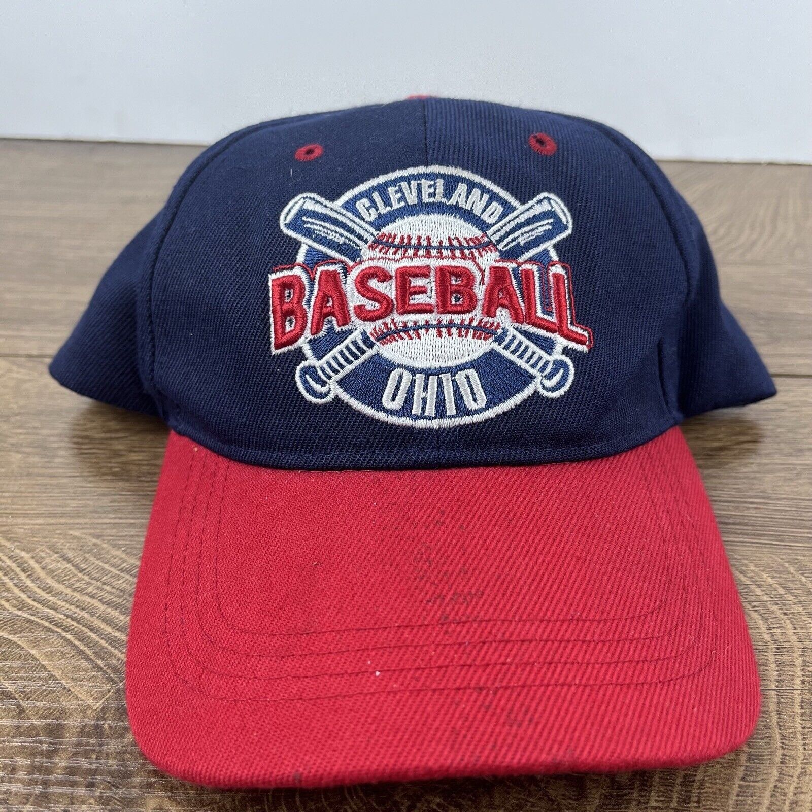 Other Cleveland Indians Baseball Hat Blue Adjustable Hat Blue Adul Size ONE SIZE - 2 Thumbnail