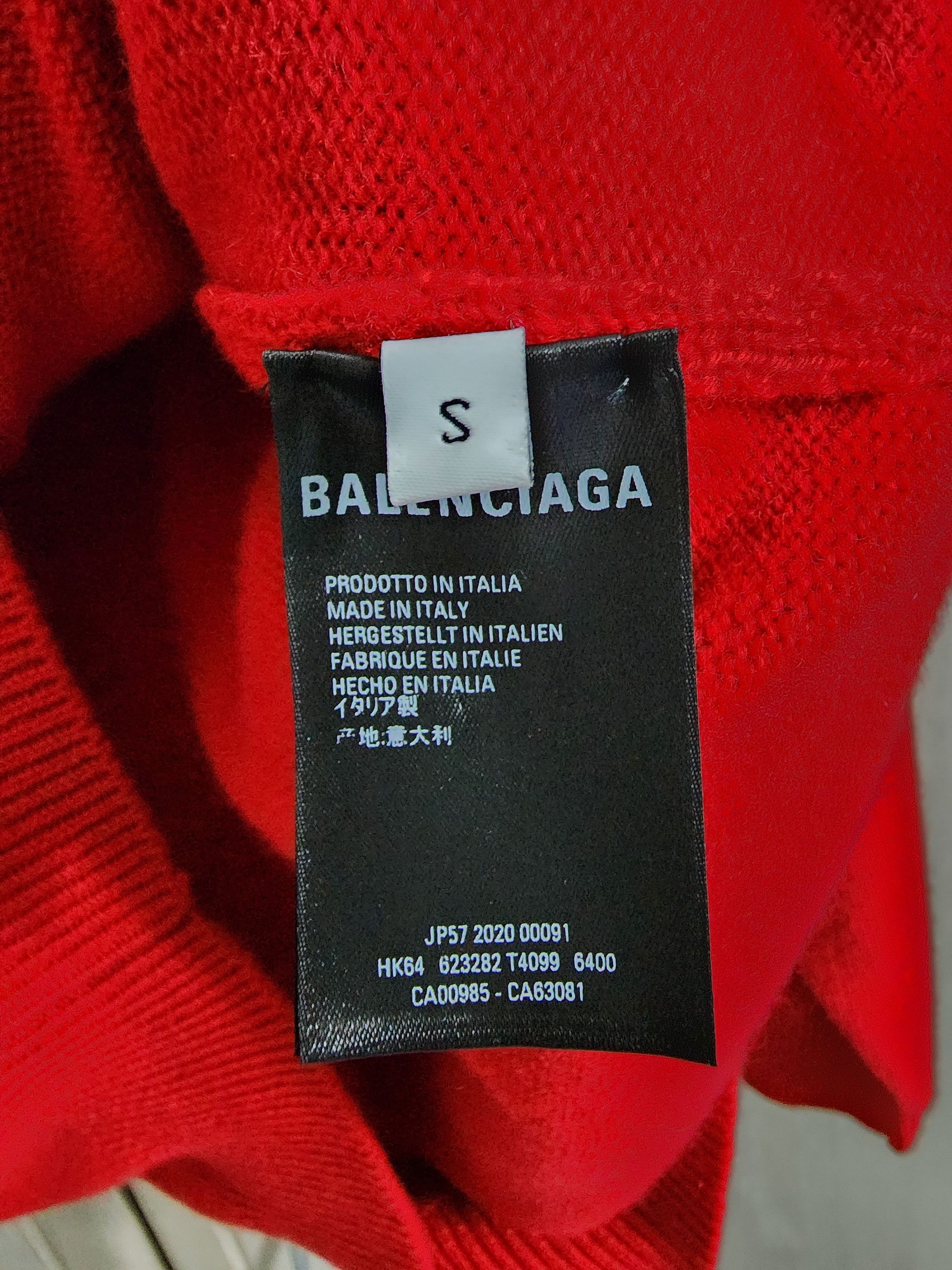 Balenciaga Logo Cashmere Sweater Size US S / EU 44-46 / 1 - 5 Thumbnail