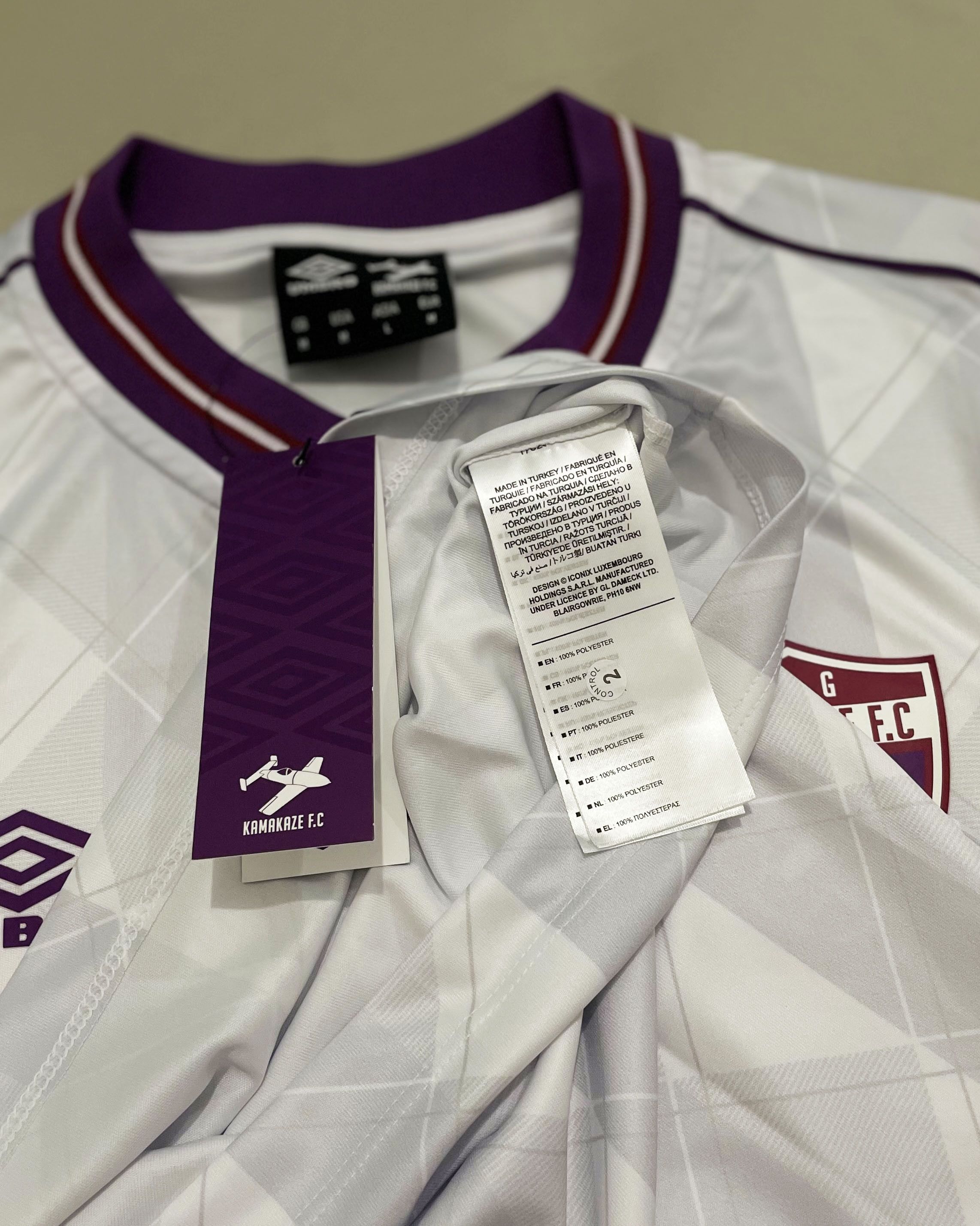 Umbro The Kamakaze X Umbro Home Kit (Kamakaze FC) Size US M / EU 48-50 / 2 - 7 Thumbnail