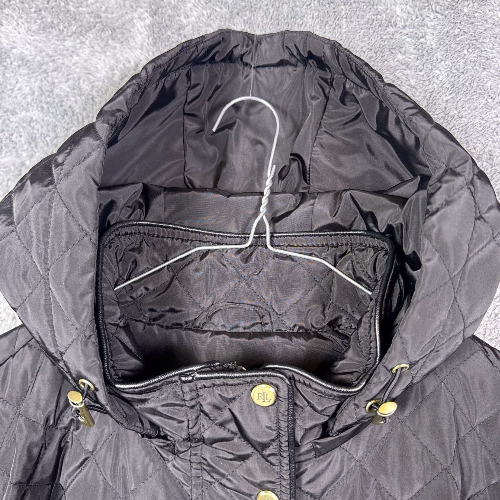 Ralph Lauren Ralph Lauren Black Label Jacket Womens 2X Diamond Quilted Equestrian Barn Puffer Jacket Size XXL / US 16-18 / IT 52-54 - 6 Thumbnail