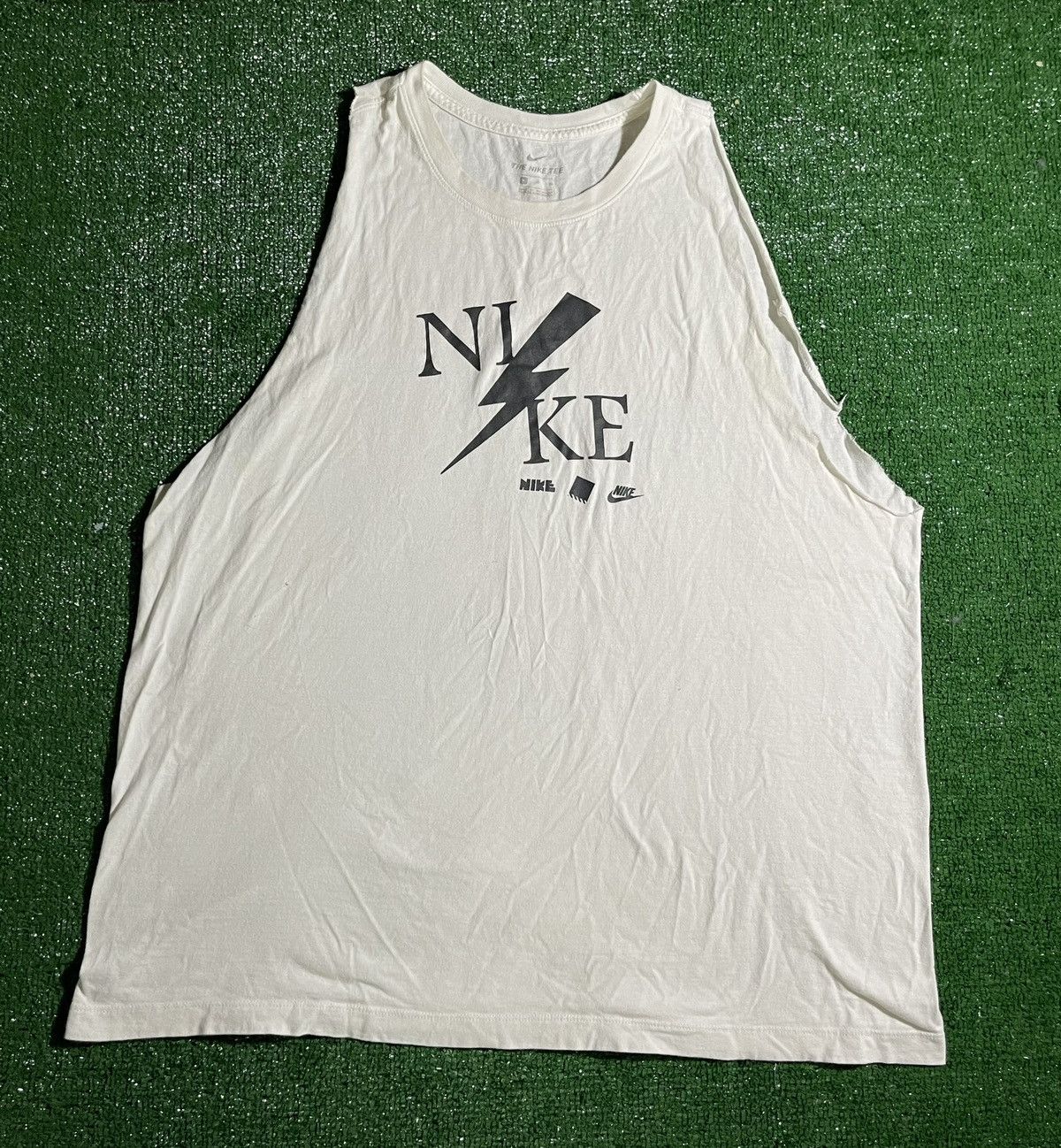 Nike Nike Thunderbolt Muscle T-shirt Size US XL / EU 56 / 4 - 2 Thumbnail