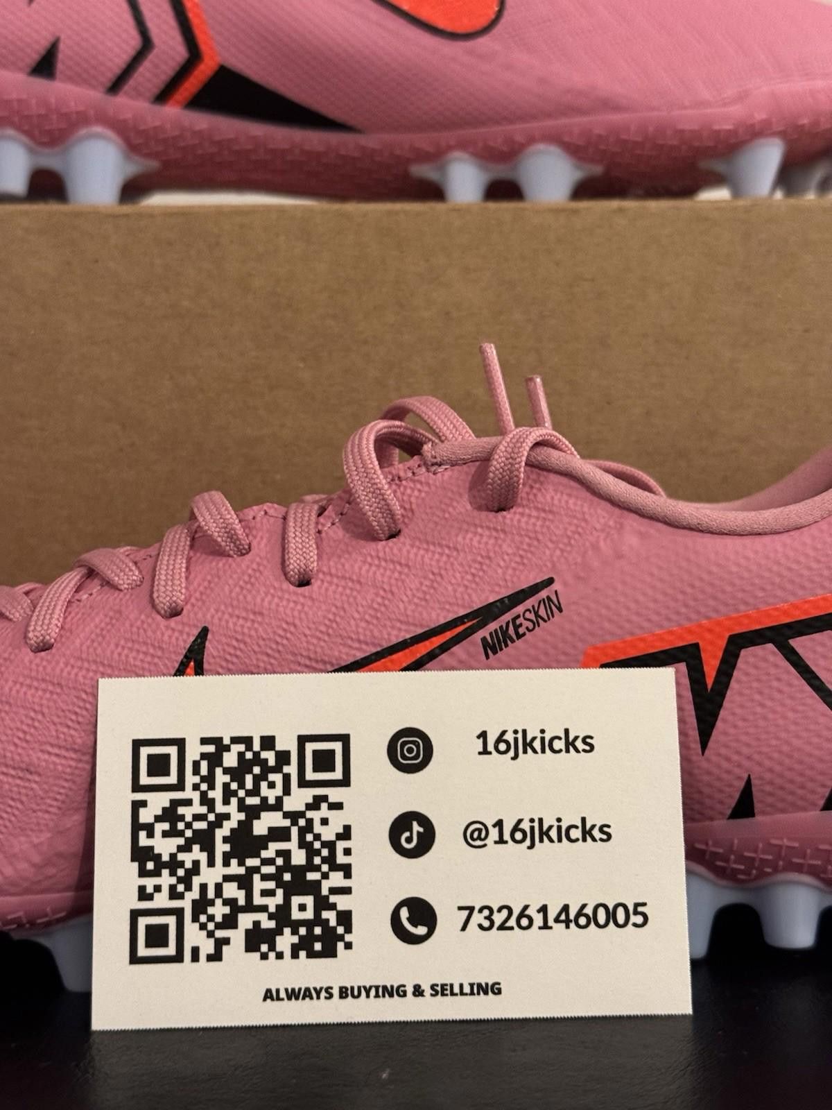 Nike Nike Vapor 16 Academy FG/MG Magic Flamingo Black Size 5.5 Size ONE SIZE - 2 Thumbnail