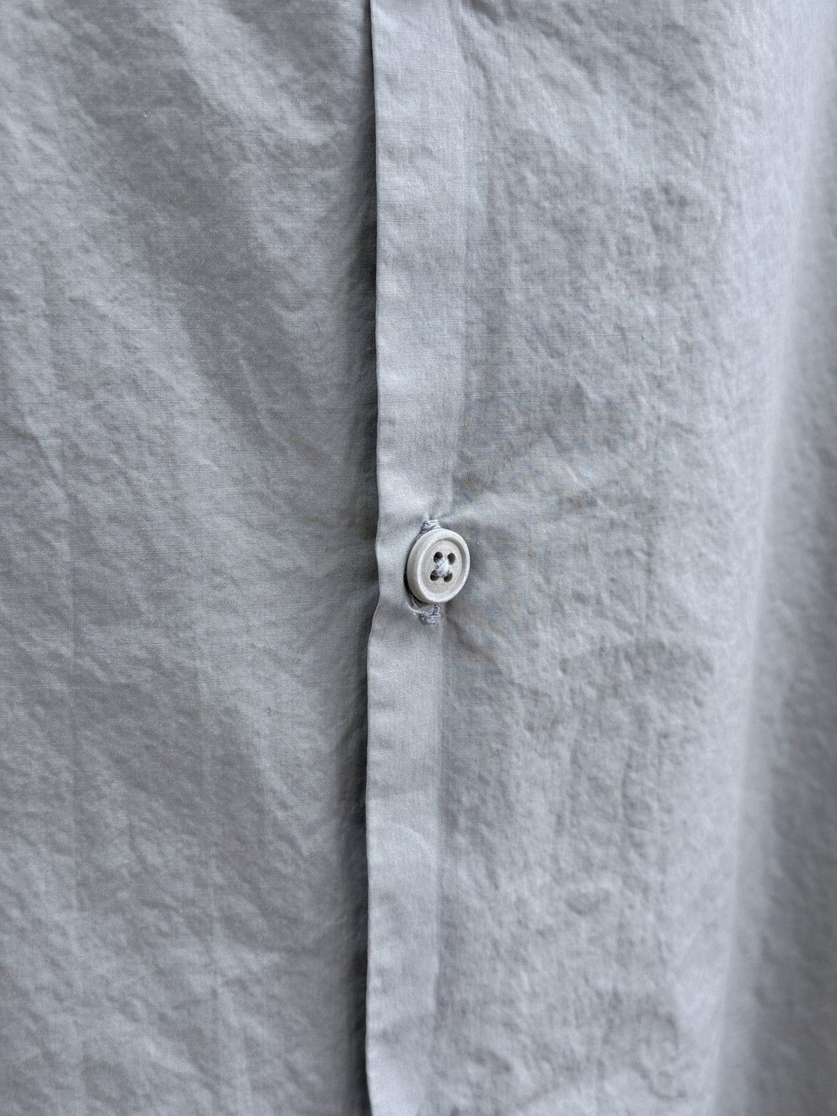 Rundholz Rundholz Dip Gray Cotton Button Up Shirt Size US S / EU 44-46 / 1 - 4 Thumbnail