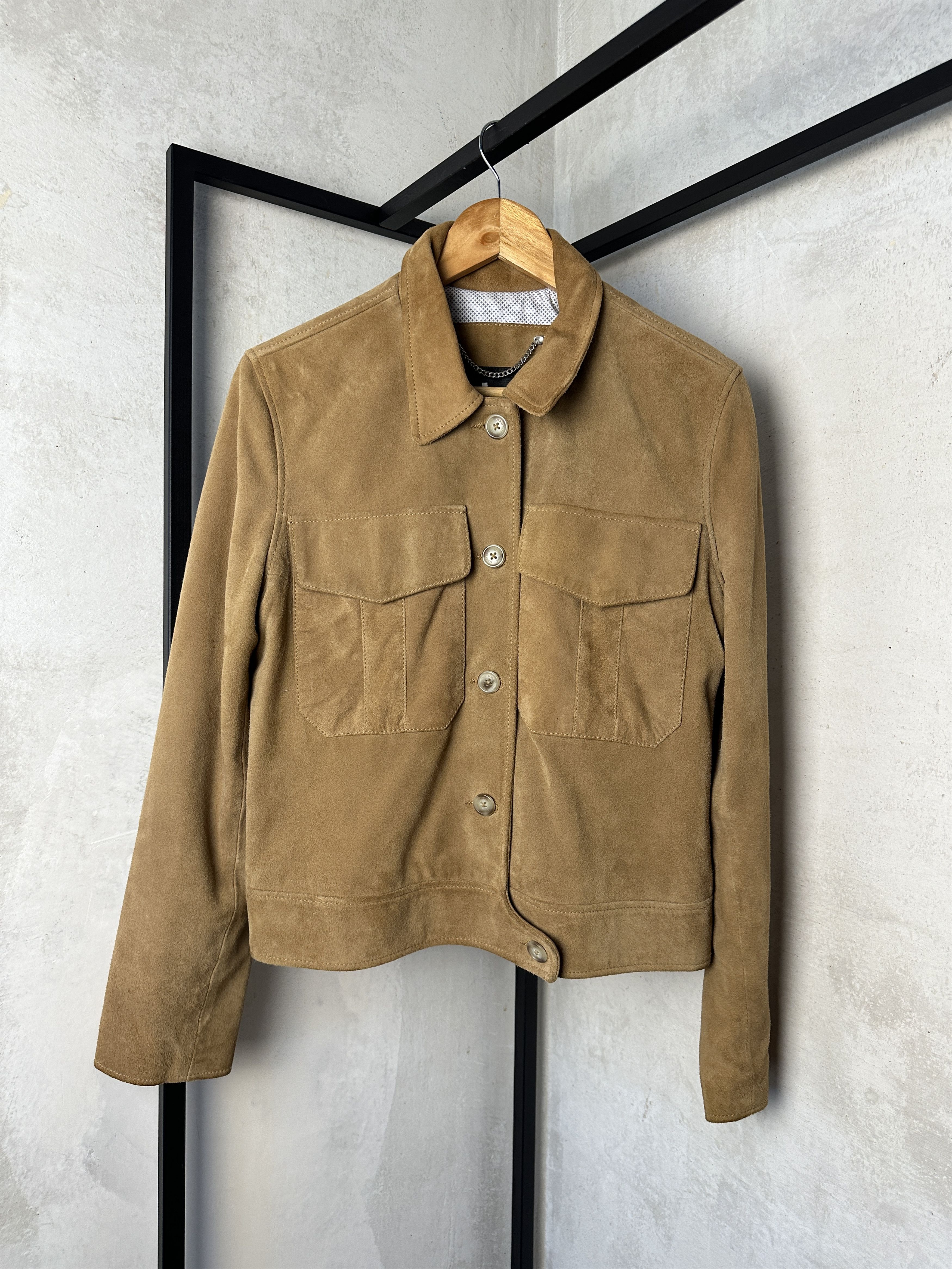 Schott Schott NYC Suede Trucker Jacket Size M / US 6-8 / IT 42-44 - 2 Thumbnail