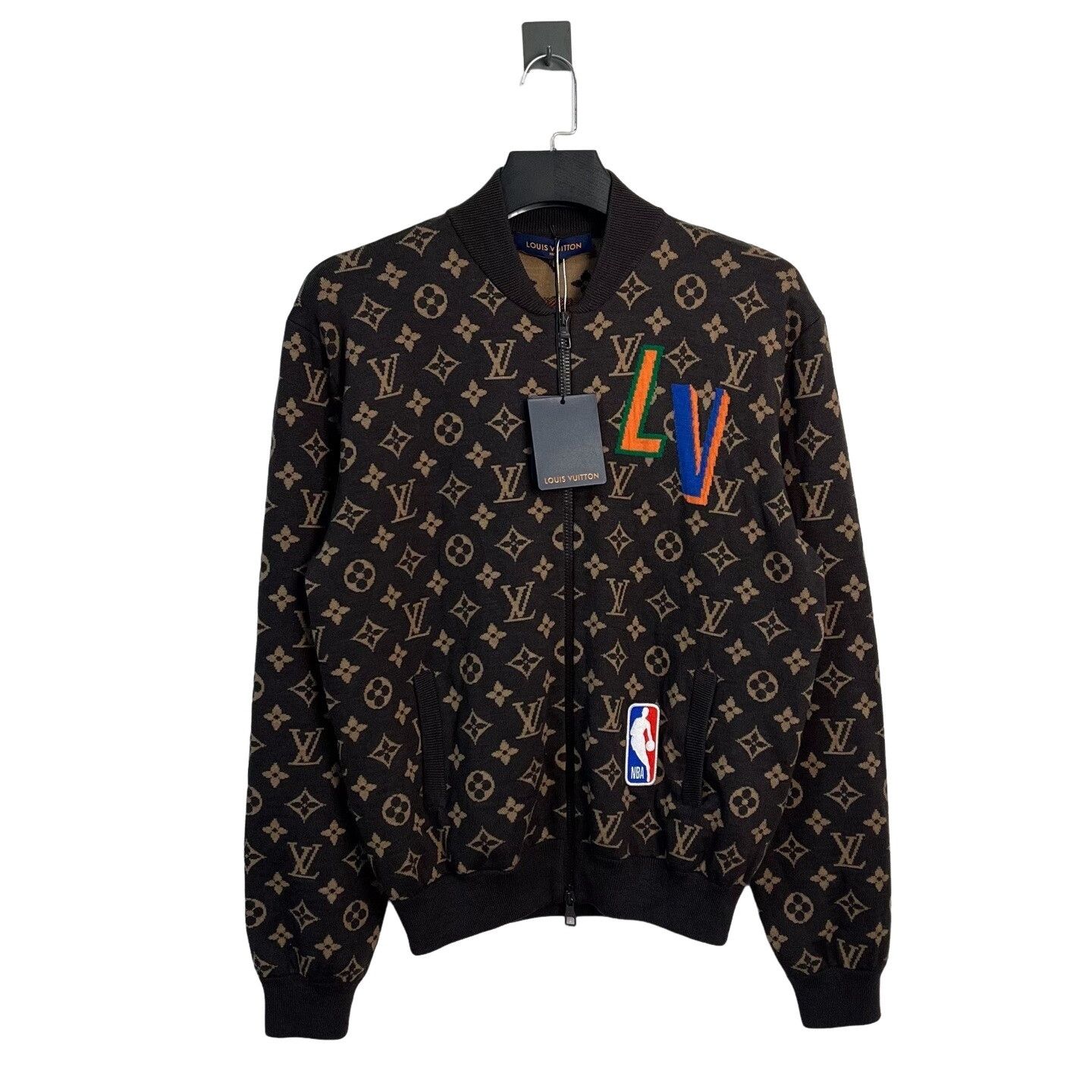 Louis Vuitton Louis Vuitton x NBA Monogram Cardigan Size M Size US M / EU 48-50 / 2 - 1 Thumbnail