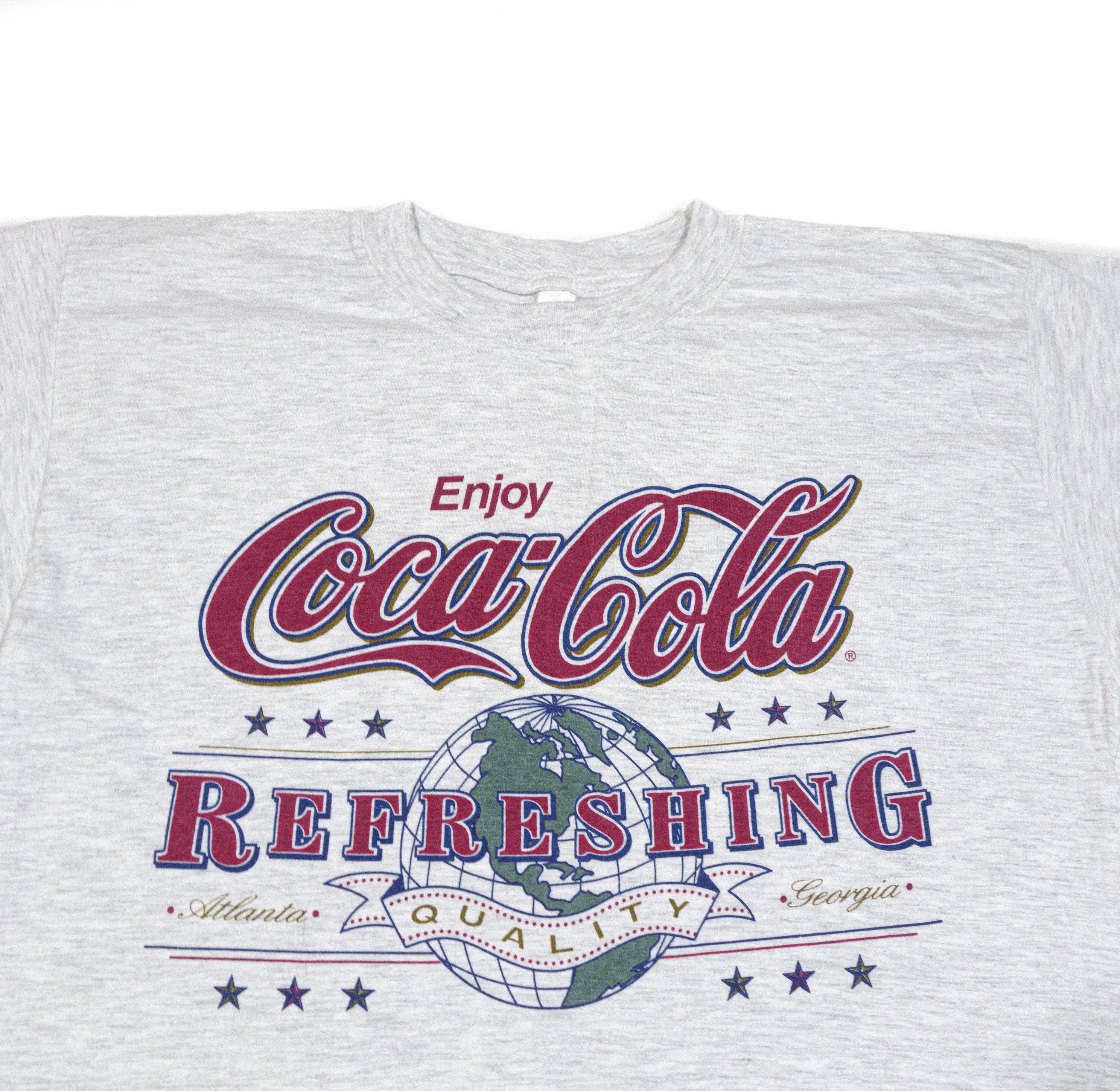 Coca Cola 90S Big Logo T-Shirt Size US M / EU 48-50 / 2 - 3 Thumbnail
