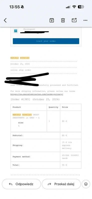 Other Marcelo Miracles Paris Ghost sweatpants SIZE L Size US 42 / EU 58 - 7 Thumbnail