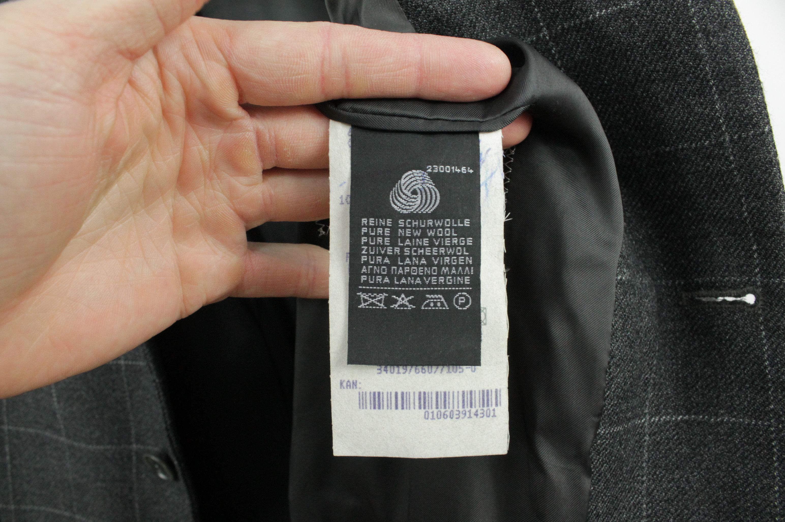 Yves Saint Laurent VTG Yves Saint Laurent Checked Flannel Wool Blazer Jacket Size US L / EU 52-54 / 3 - 10 Thumbnail