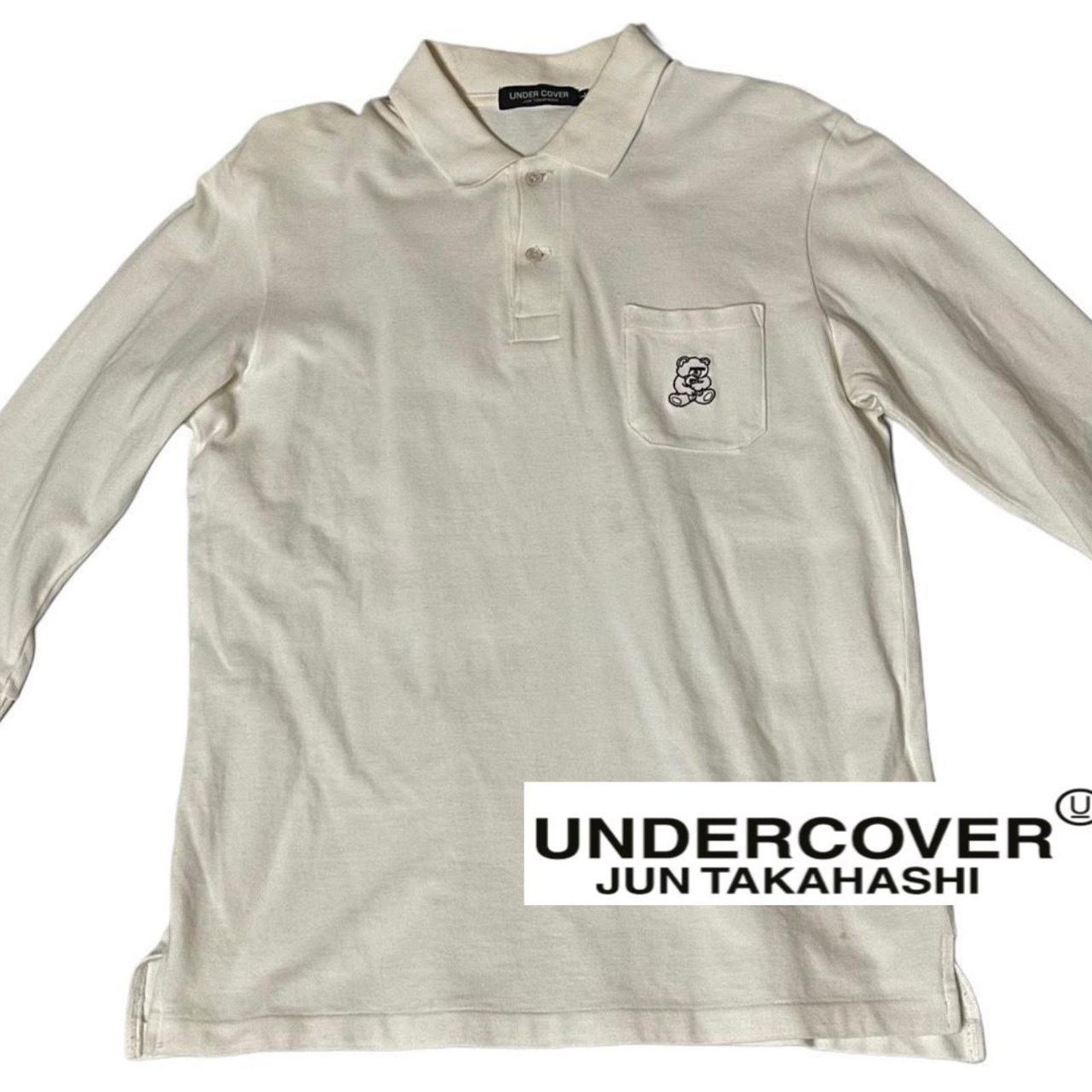 Undercover UNDERCOVER Blindfold Teddy Bear Embroidered 3/4 Sleeve Polo Size US L / EU 52-54 / 3 - 1 Thumbnail