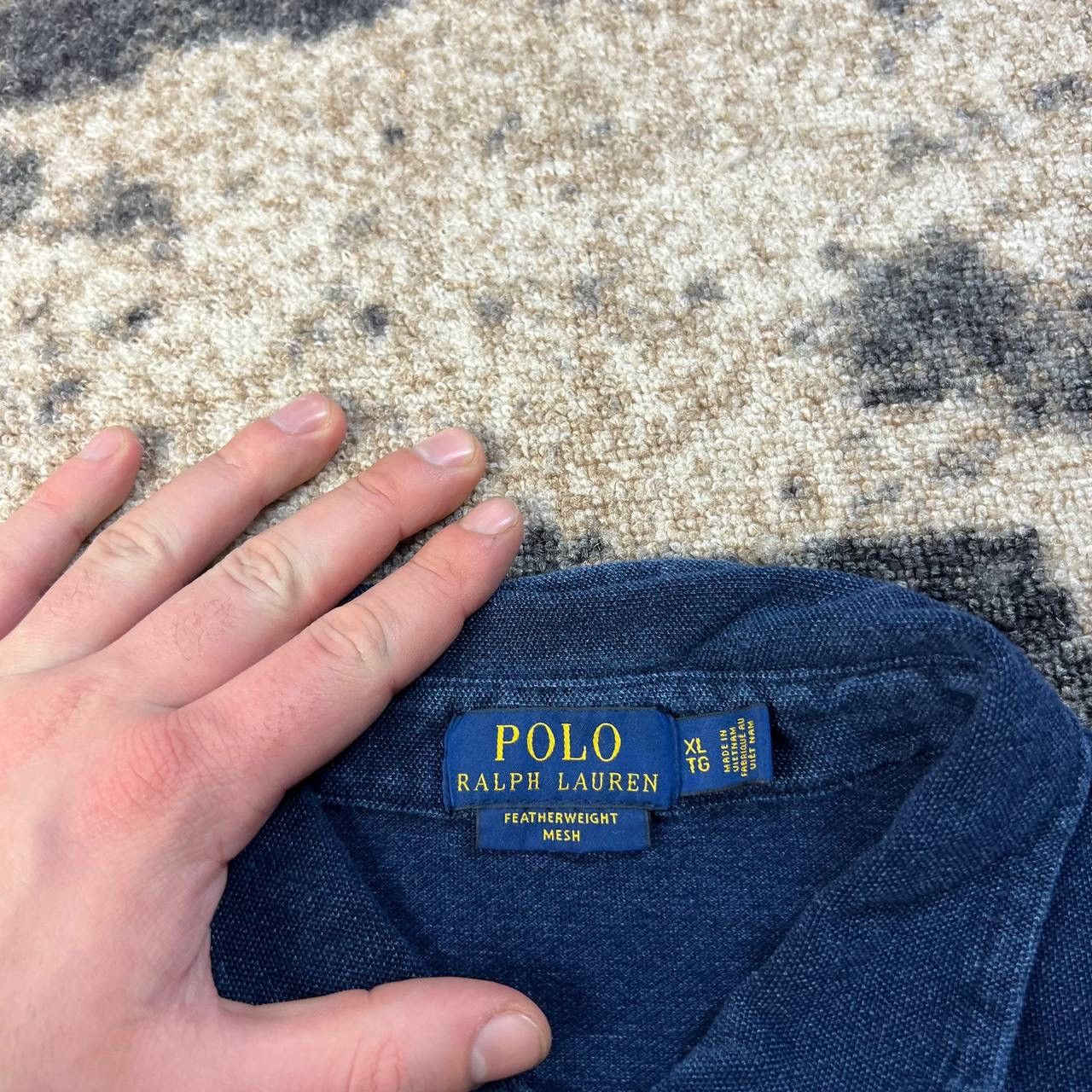 Polo Ralph Lauren Polo Ralph Lauren Luxury Mini Logo Rugby Long Sleeve Size US XL / EU 56 / 4 - 5 Thumbnail