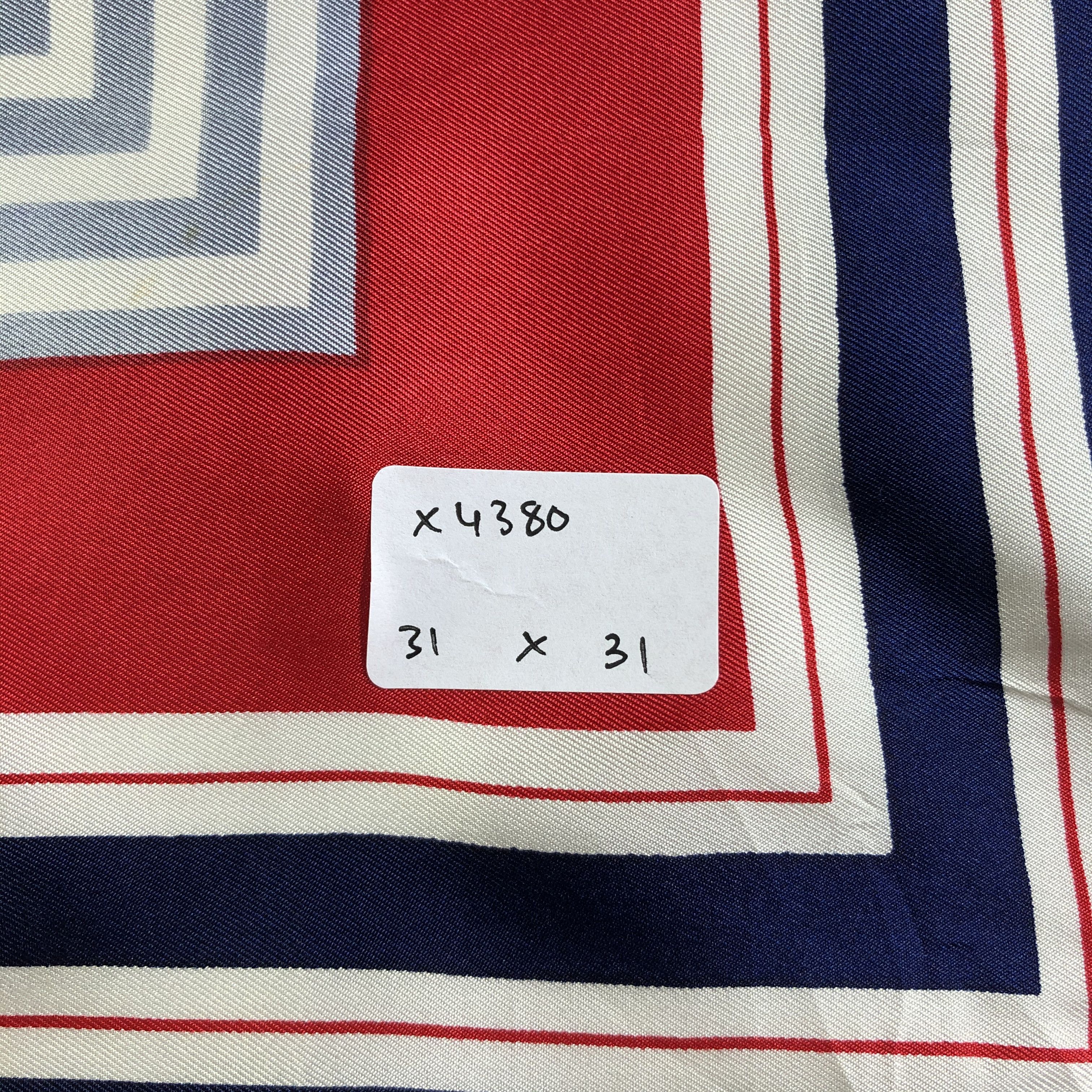Vintage Vintage Silk Scarf Size ONE SIZE - 7 Thumbnail