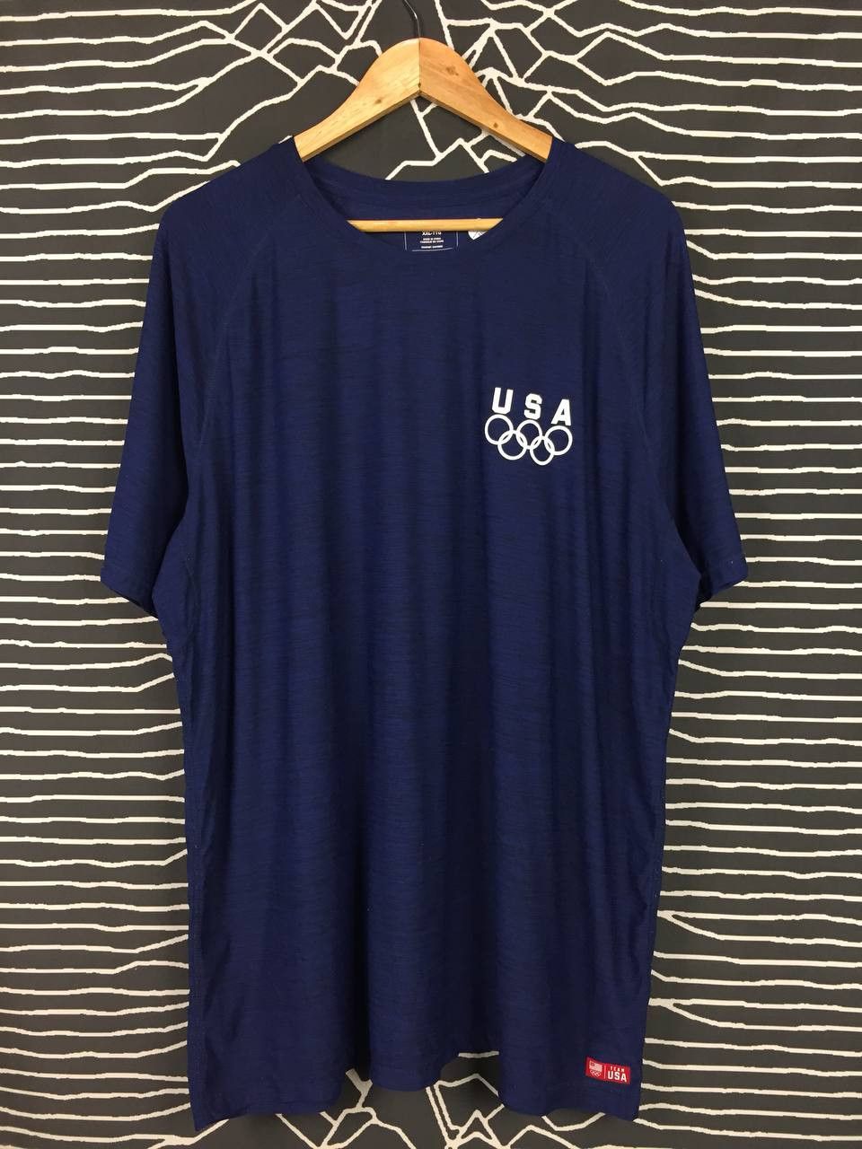 USA Olympics × Vintage Team USA Olympic Tokyo 2020 Team Apparel Activewear Tee Size US XXL / EU 58 / 5 - 5 Thumbnail
