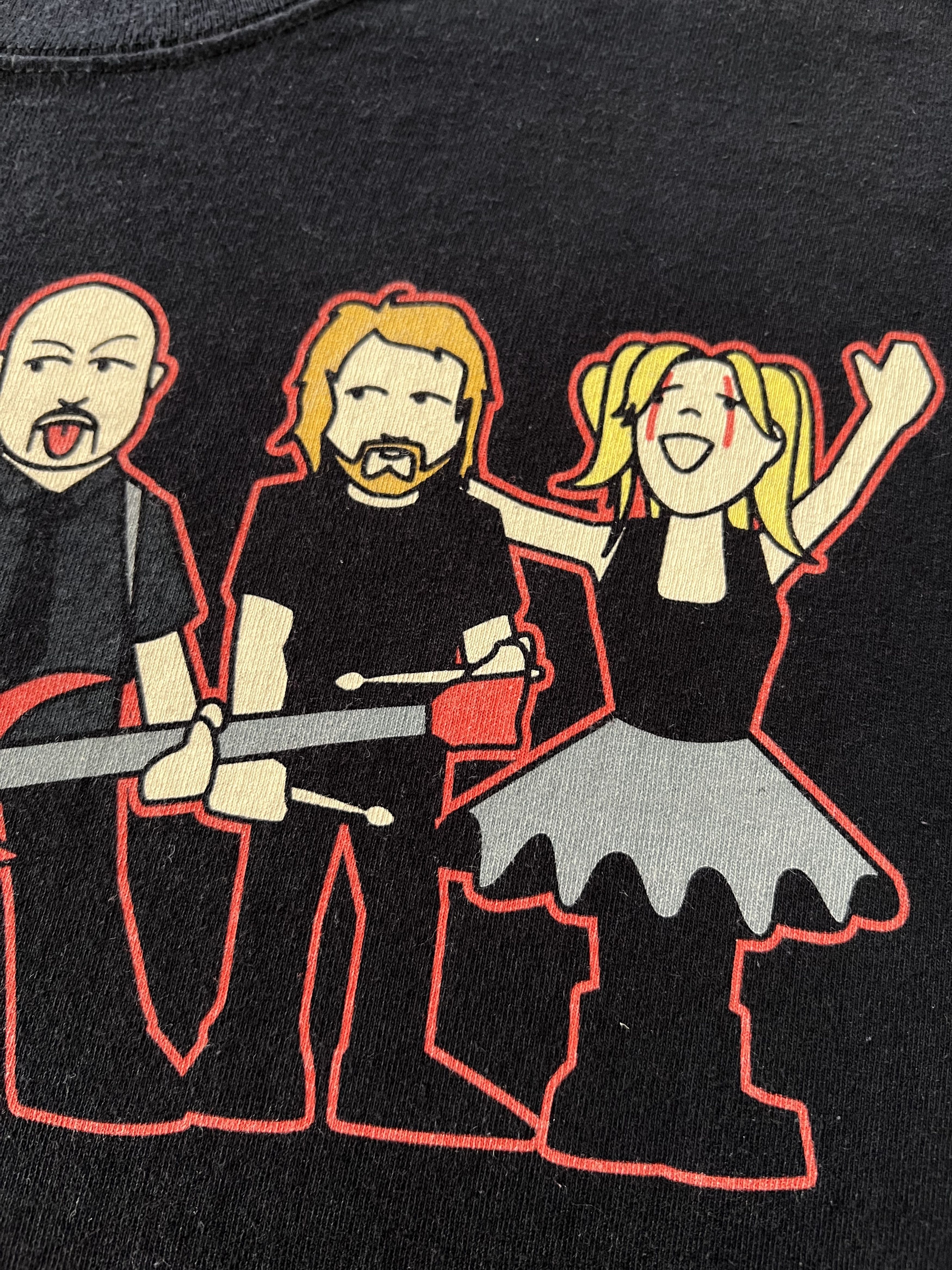 Band Tees Vintage 2013 The Wildhearts Ginger Europe Tour Black T-shirt Size US XL / EU 56 / 4 - 7 Thumbnail