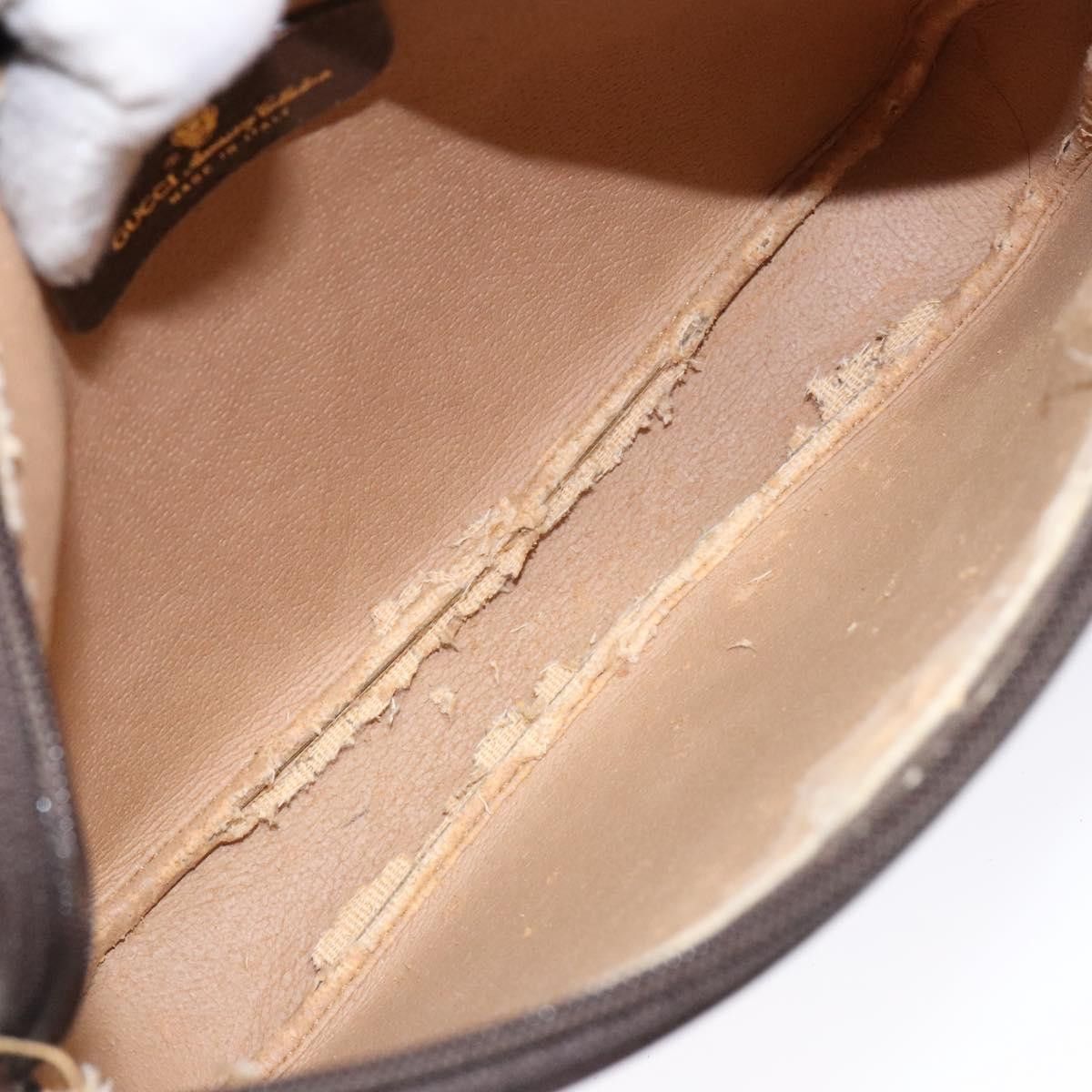 Gucci GUCCI GG Supreme Shoulder Bag Pvc Beige Gold 156 02 068 Size ONE SIZE - 17 Thumbnail