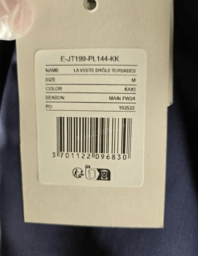 Drole De Monsieur Twill Jacket Size US M / EU 48-50 / 2 - 7 Thumbnail