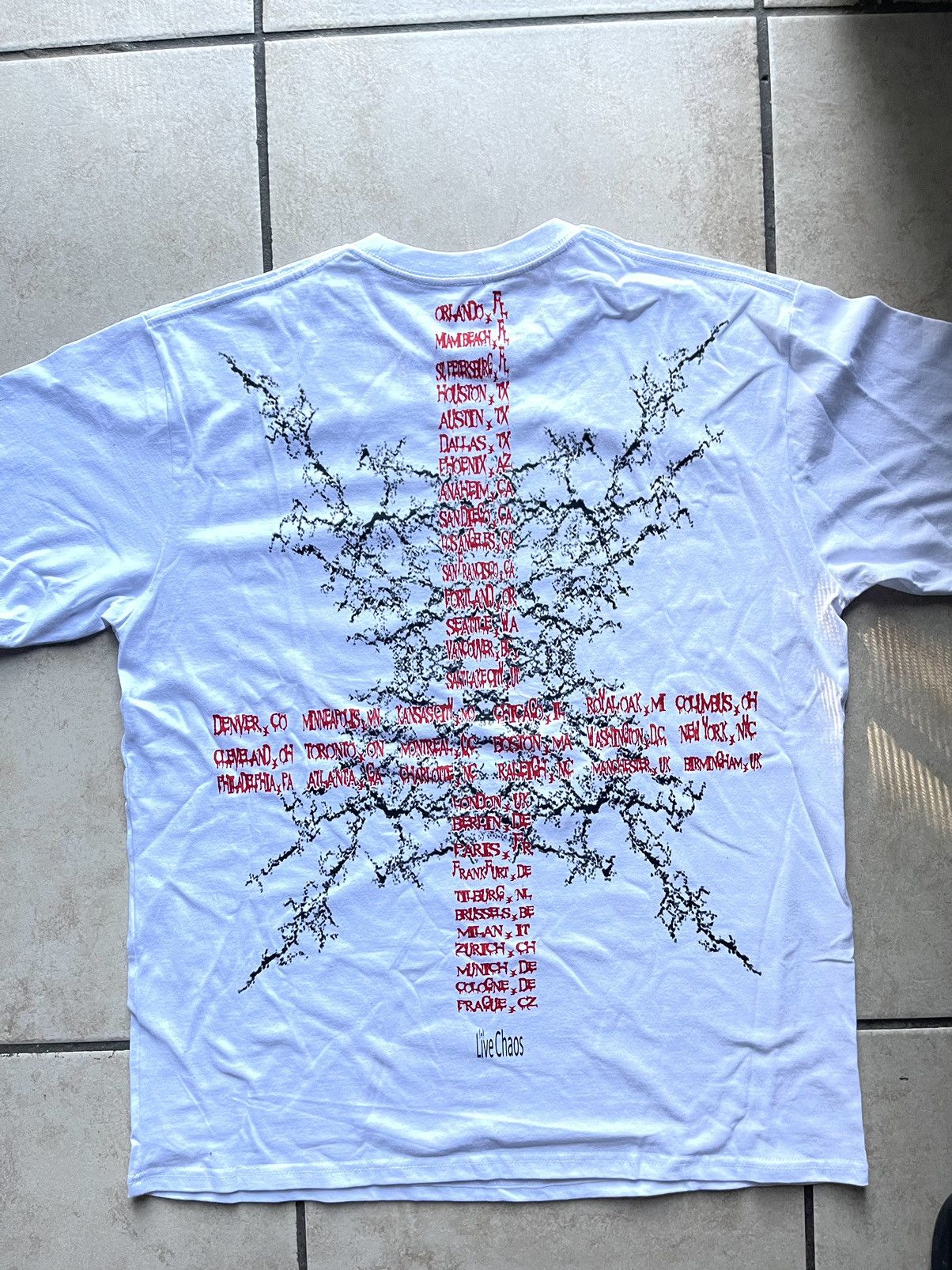 Ken Carson Ken Carson Tour Tee Size US XL / EU 56 / 4 - 2 Thumbnail