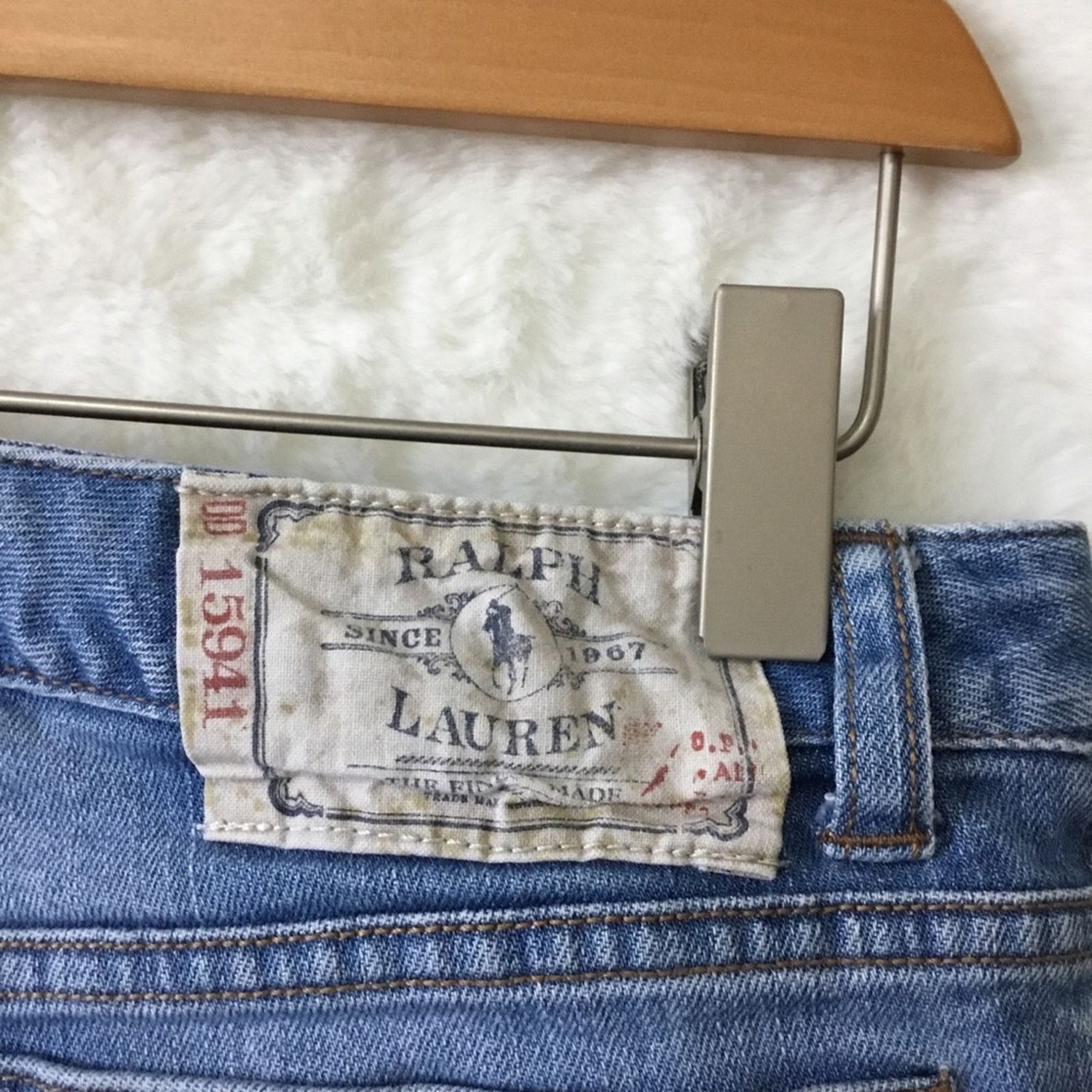 Ralph Lauren Ralph Lauren Light Blue Girl Bootcut Jeans Size 38" / US 16 / IT 52 - 9 Thumbnail