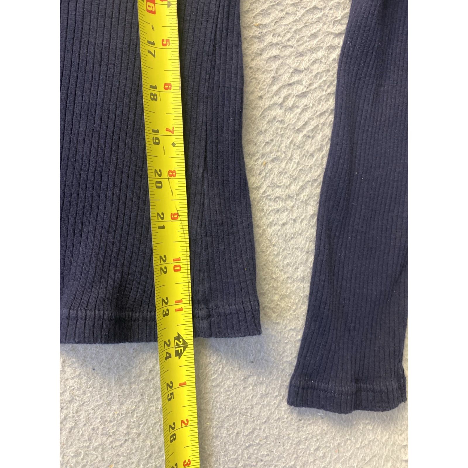 Tommy Hilfiger TOMMY HILFIGER High Neck Pullover Sweater Long Sleeve Adult Large Blue Womens Size L / US 10 / IT 46 - 5 Thumbnail