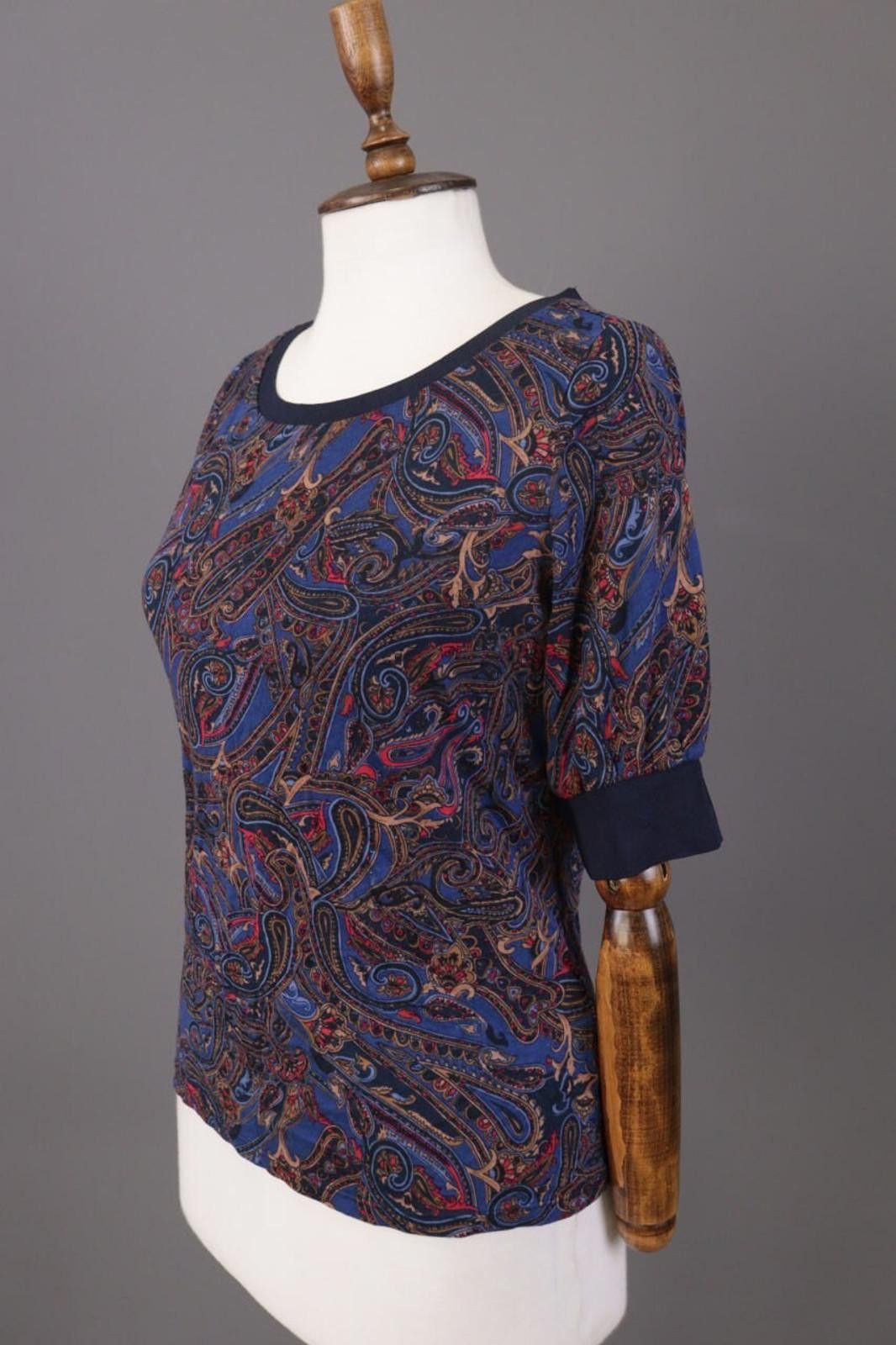 Lauren Ralph Lauren BNWT Lauren Ralph Lauren Multicolor Paisley Top Shirt Size S Size S / US 4 / IT 40 - 7 Thumbnail