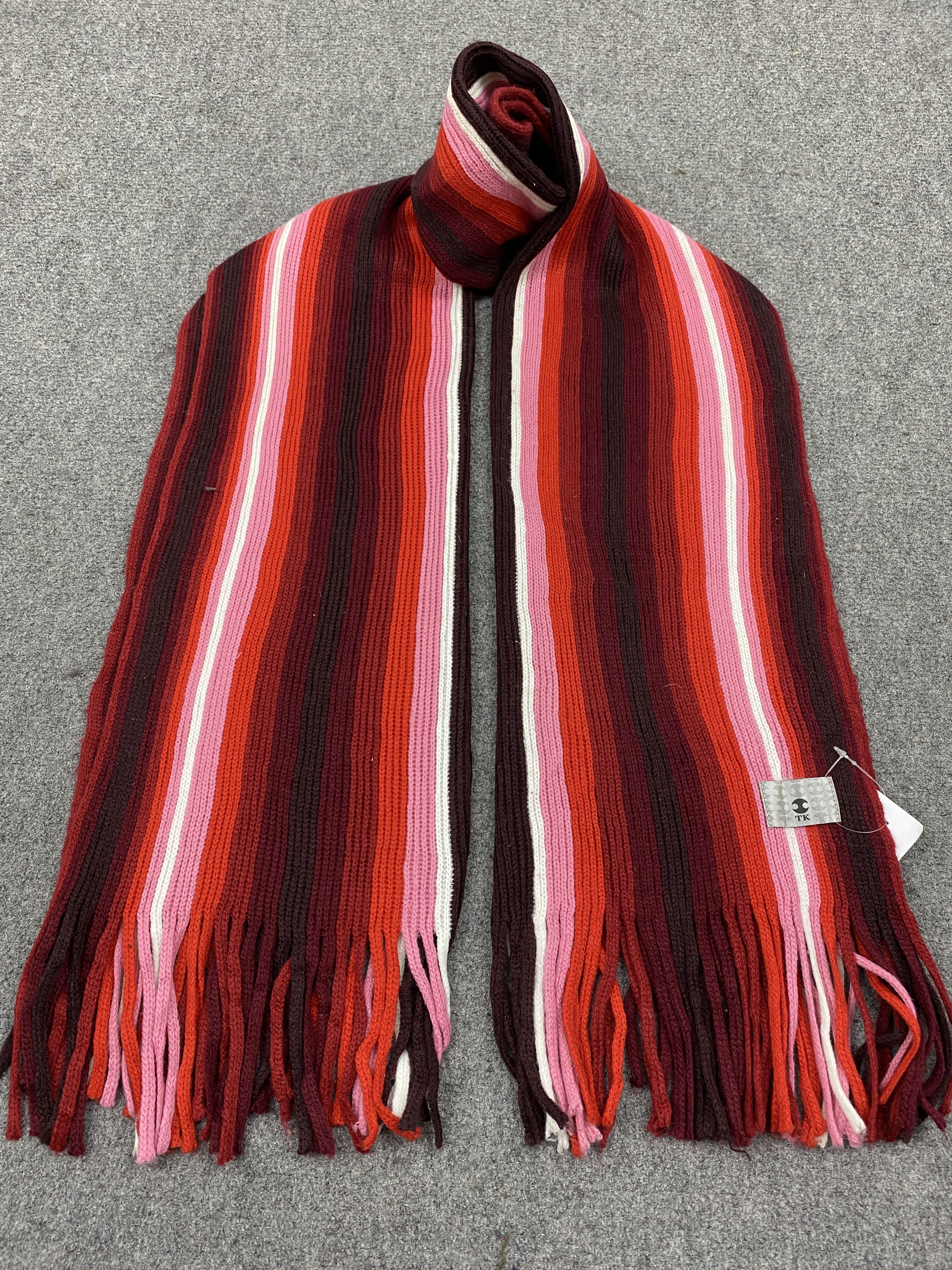 Issey Miyake TK Mix Pice Scarf / Muffler / Neckwear SC0262 Size ONE SIZE - 1 Thumbnail
