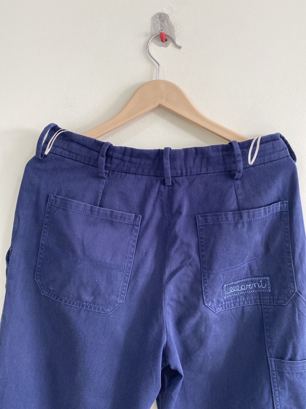 Designer × Marni Marni Logo Embroided Baggy Pants Size 30" / US 8 / IT 44 - 5 Thumbnail